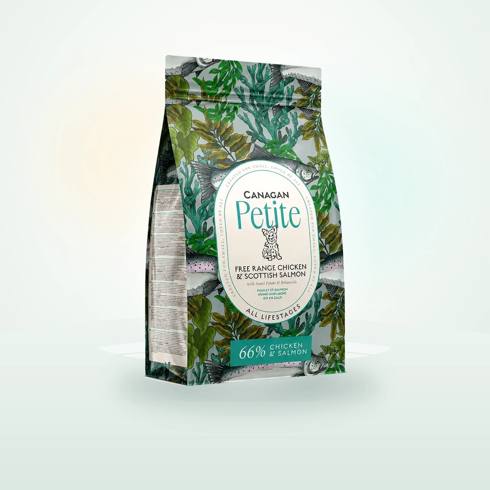 Canagan Petite Chicken & Salmon Torrfoder till Hund