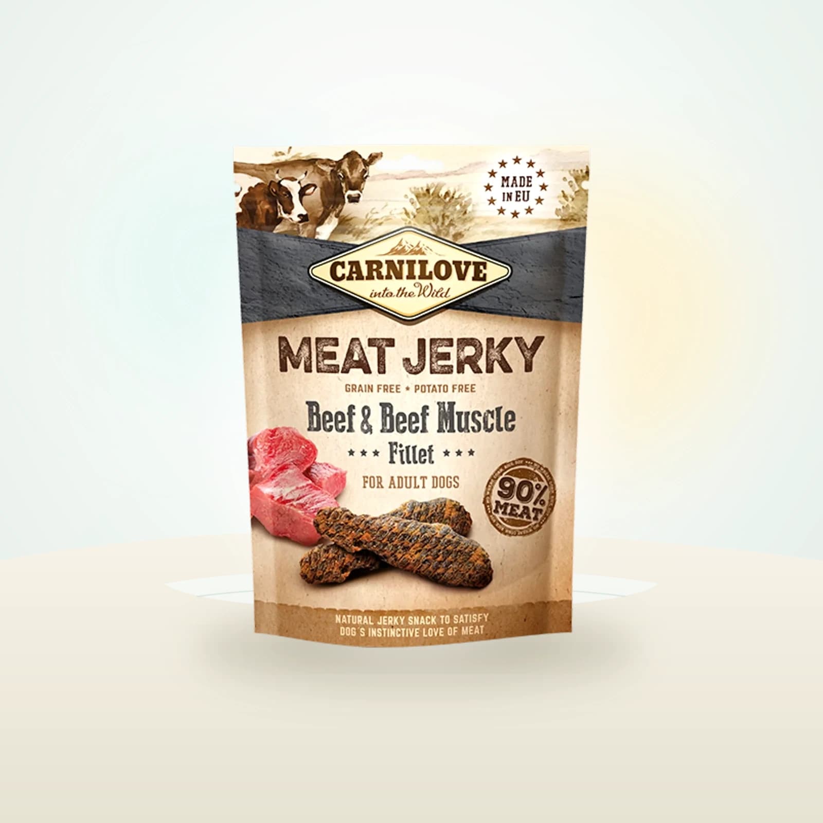 Carnilove Beef Fillet Jerky Dog Treat