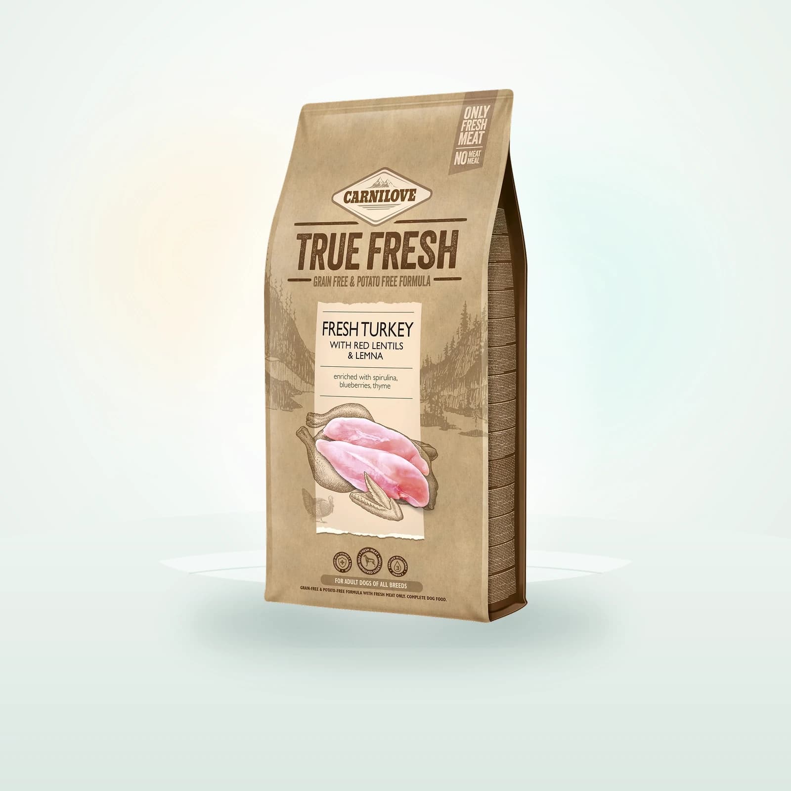 Carnilove Croquettes True Fresh Adult à la Dinde