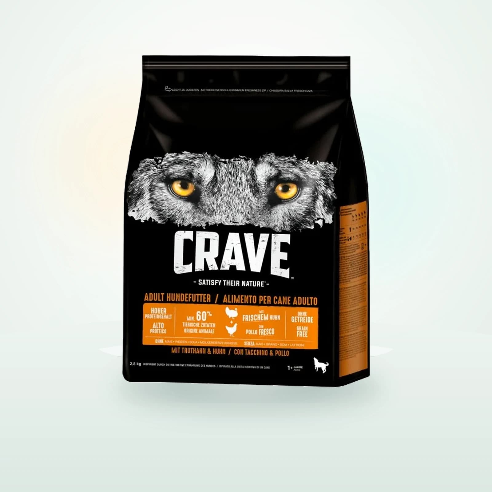 CRAVE Adult dinde, poulet