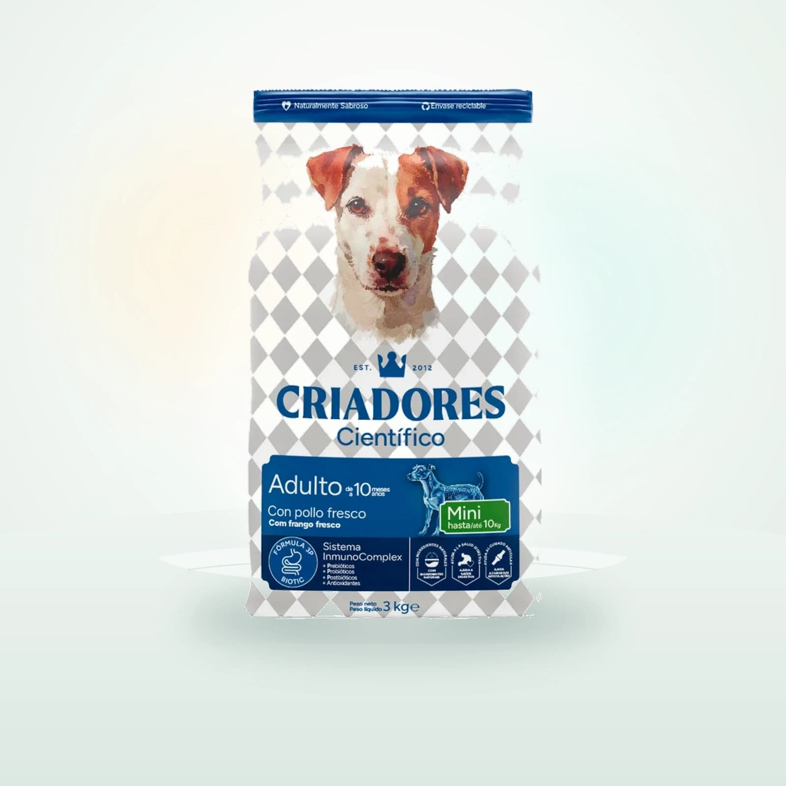 Criadores Científico Adulto Mini Pienso Pollo