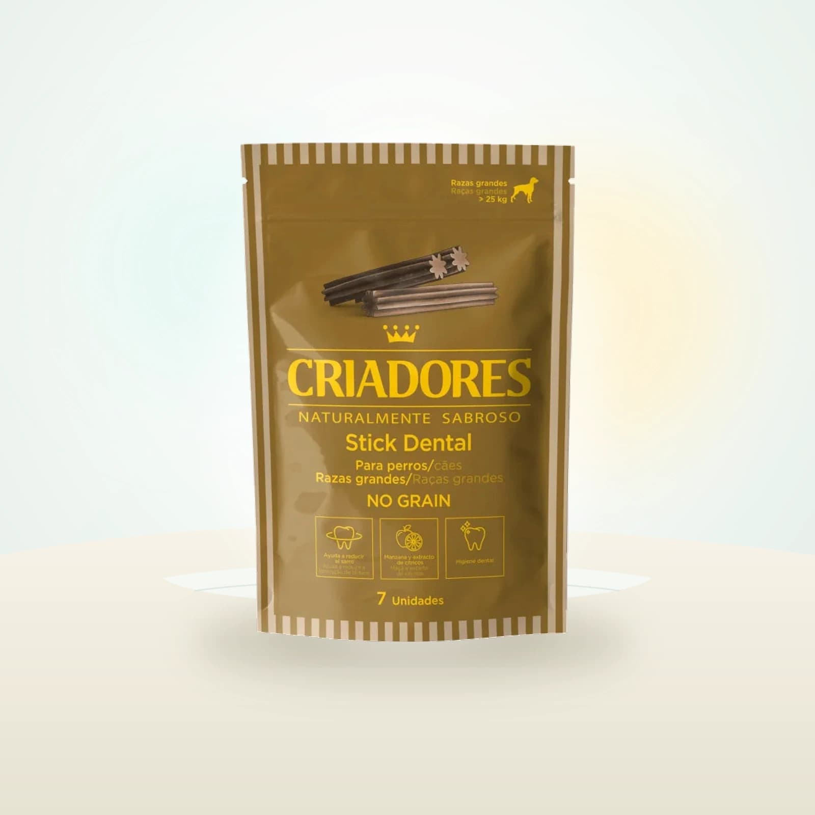 Criadores Snacks Dentales Grain Free de raza grande