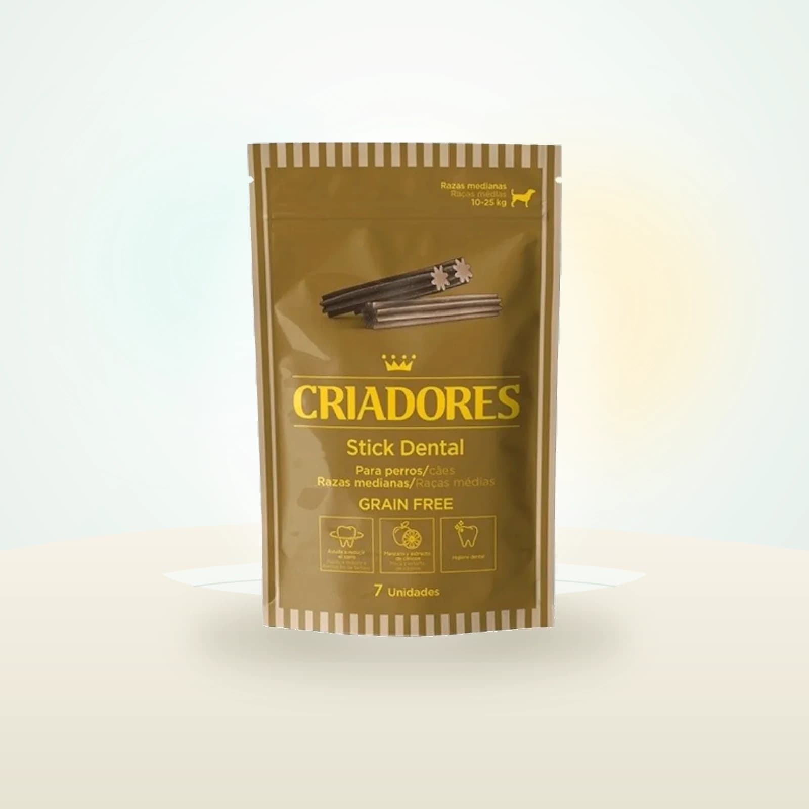 Criadores Snacks Dentales Grain Free de raza mediana
