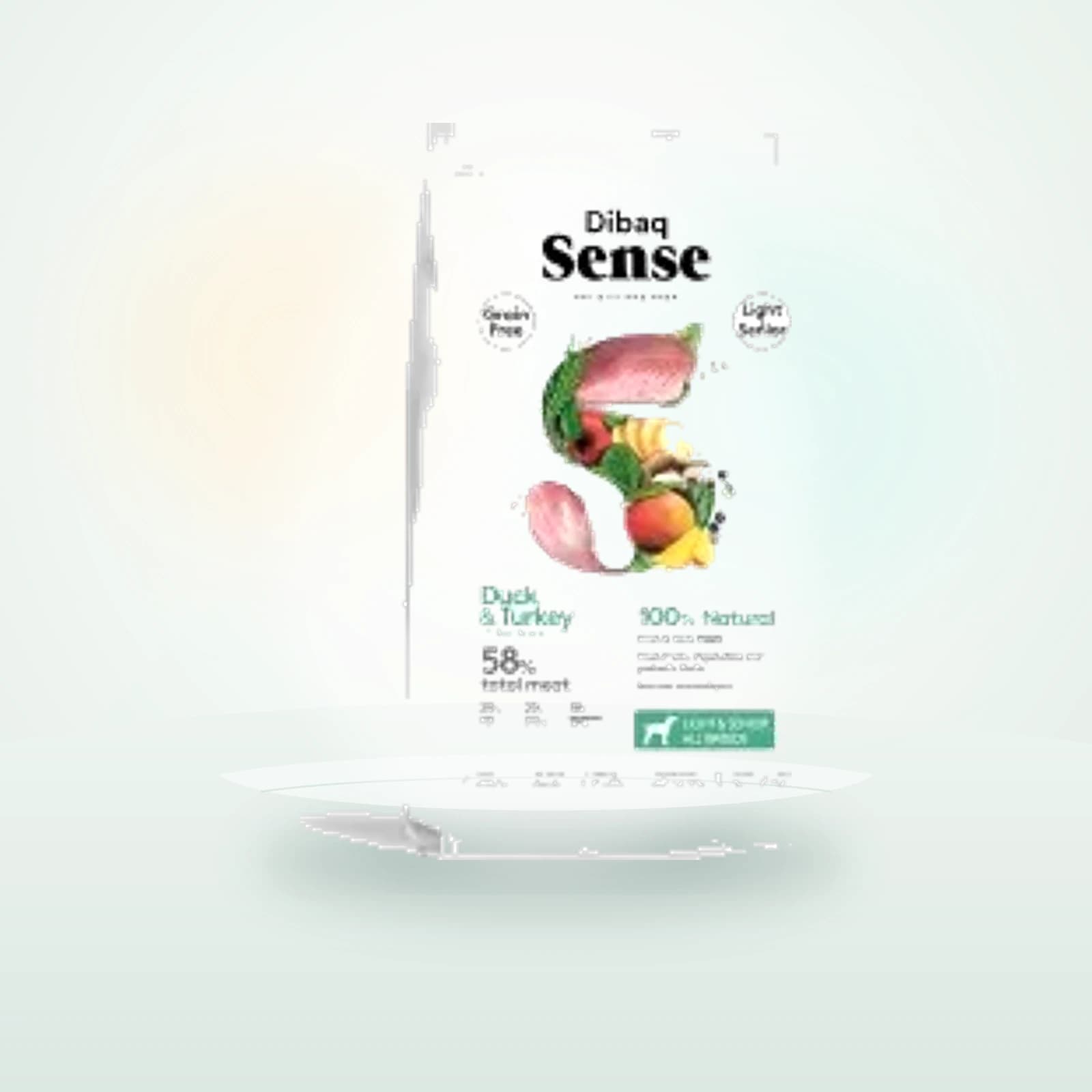 Dibaq Sense Grain Free Duck and Turkey Light or Senior