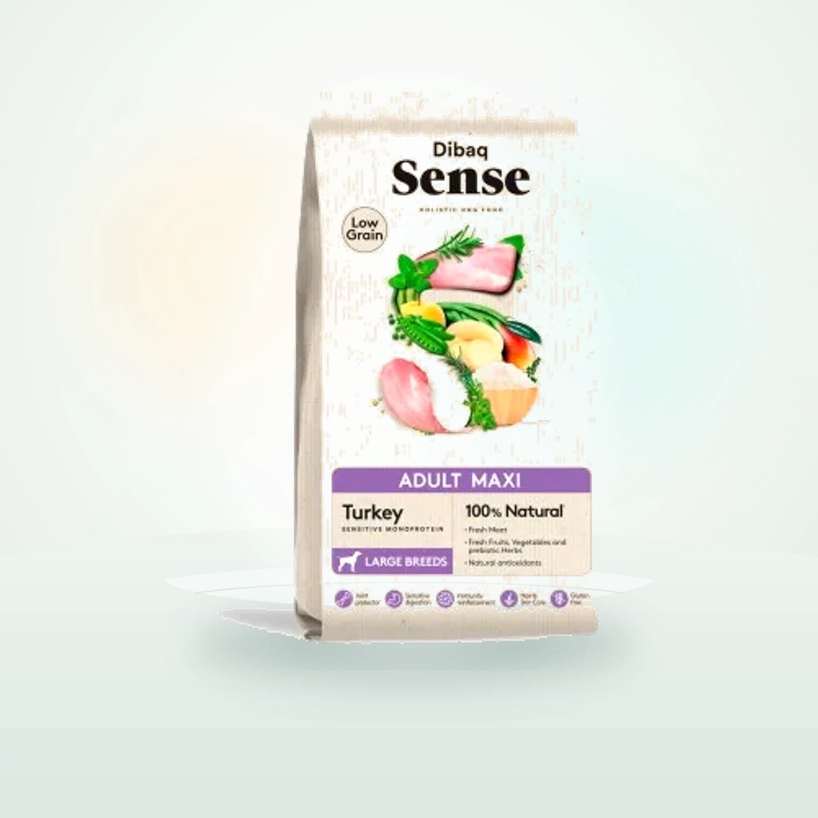 Dibaq Sense Low Grain Pavo Adulto Maxi