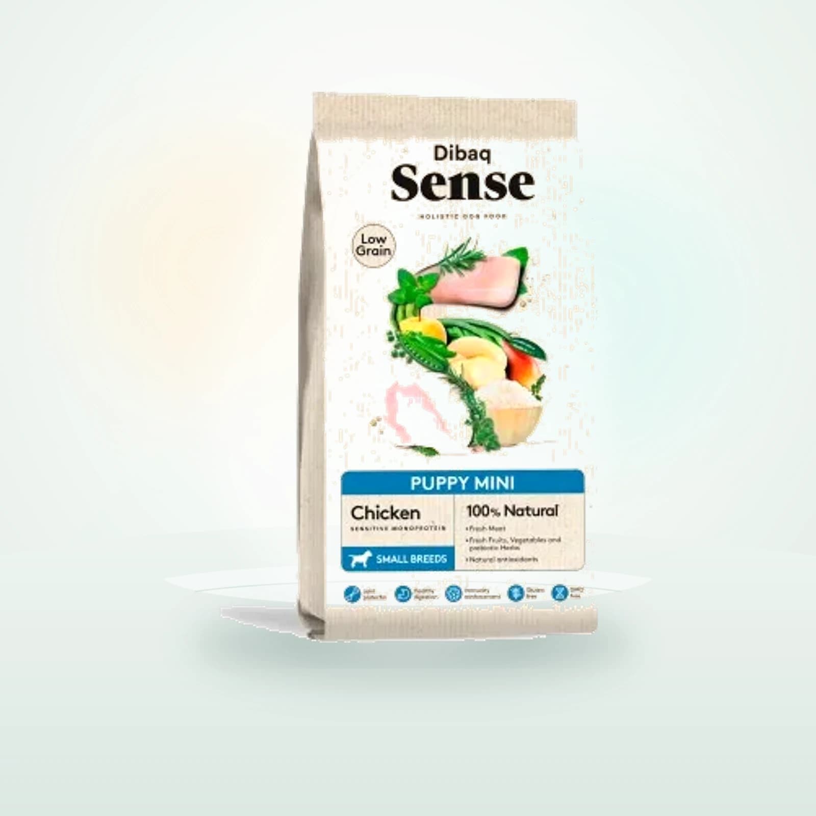 Dibaq Sense Low Grain Pollo Cachorro Mini