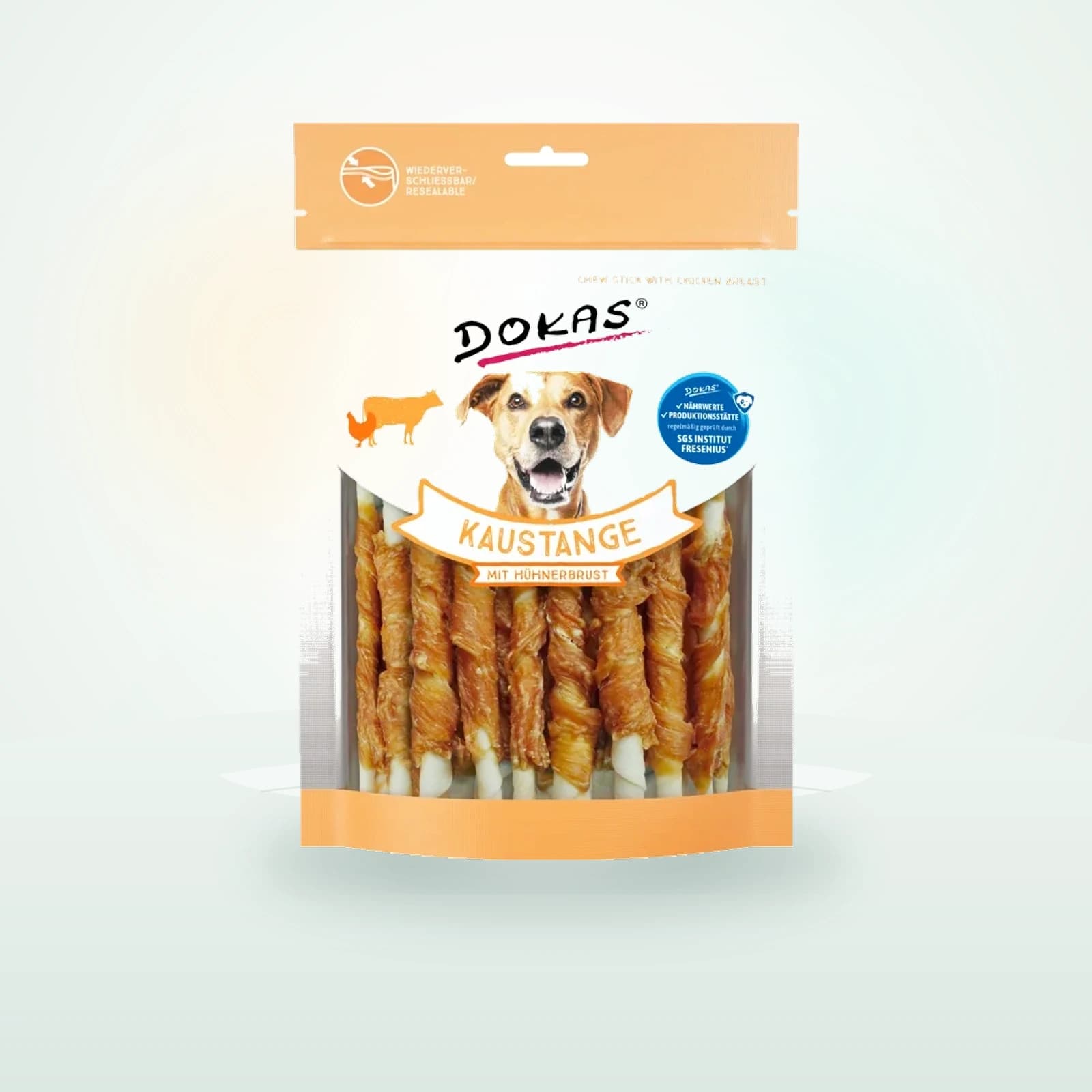 Dokas Kaustange mit Hühnerbrust