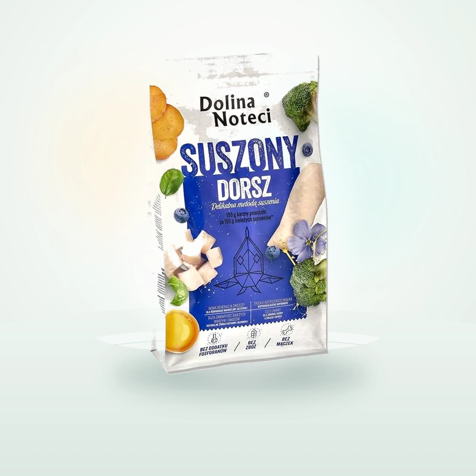Dolina Noteci Premium Suszony dorsz karma dla psa