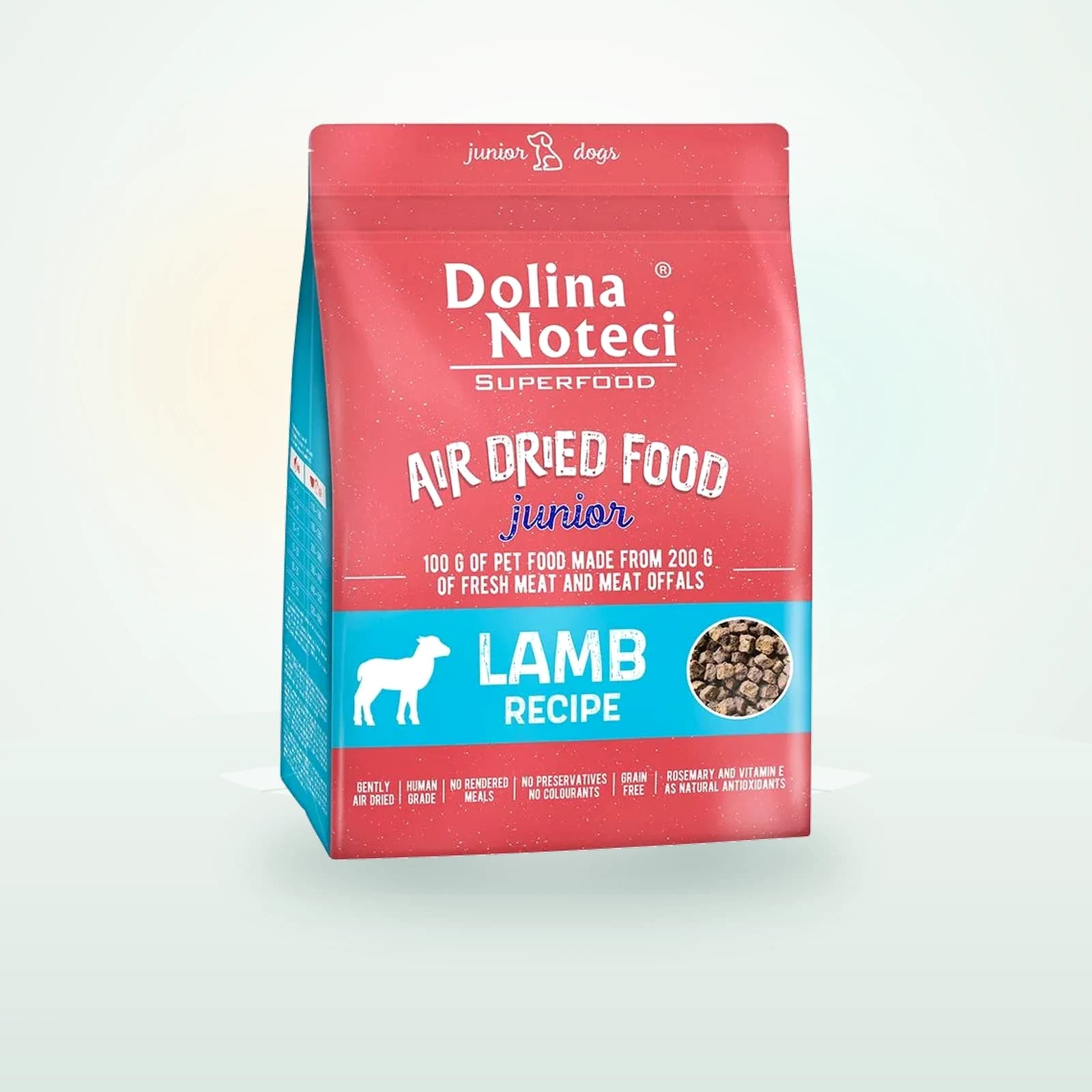 Dolina Noteci Superfood Junior, z jagnięciną