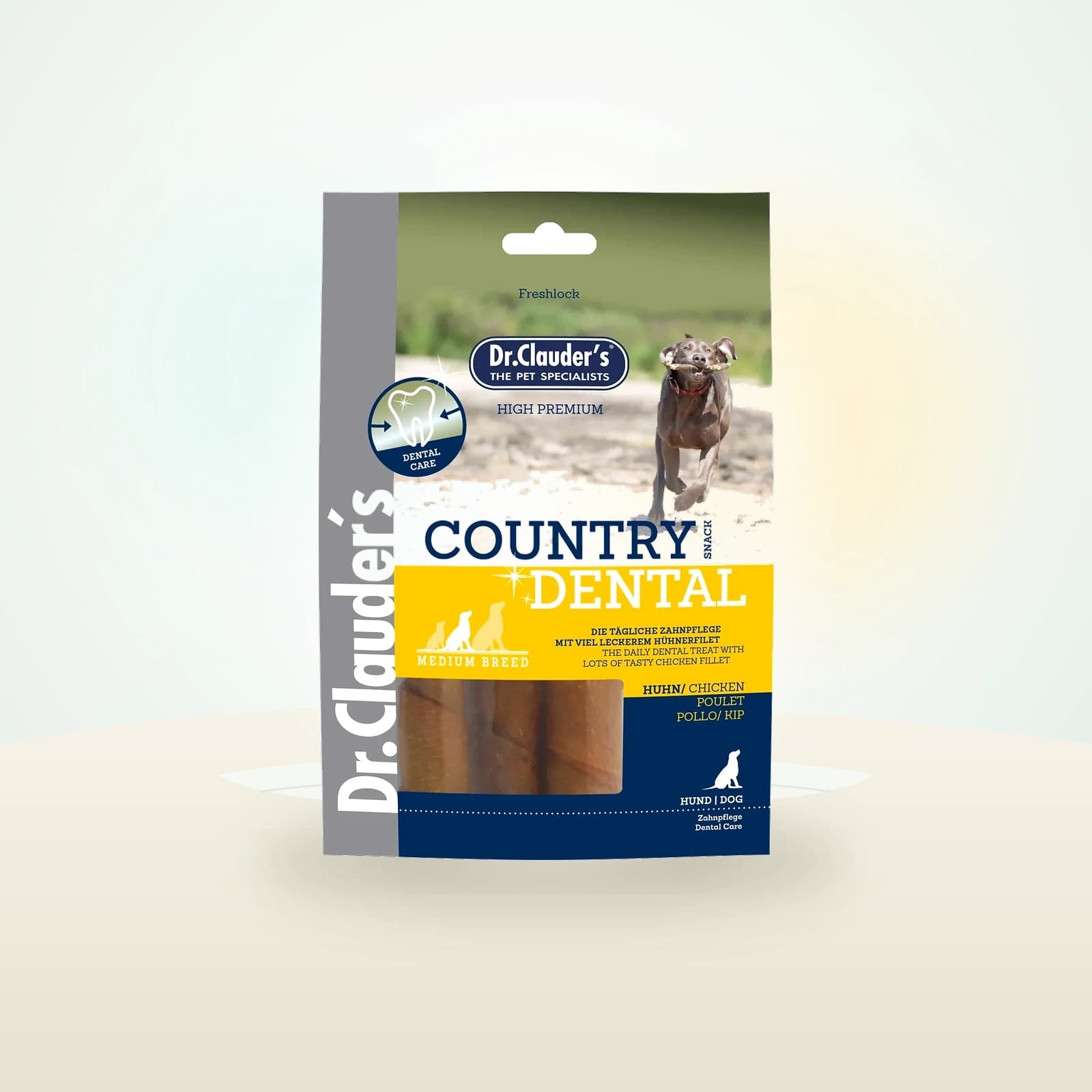 Dr. Clauder's Country Dental Snack Huhn - Medium Breed