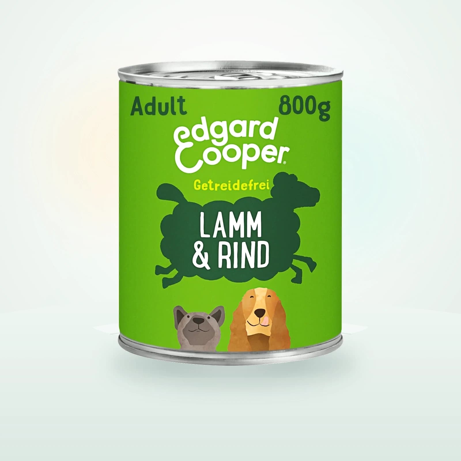 Edgard & Cooper Nassfutter Hund, Adult, Lamm und Rind