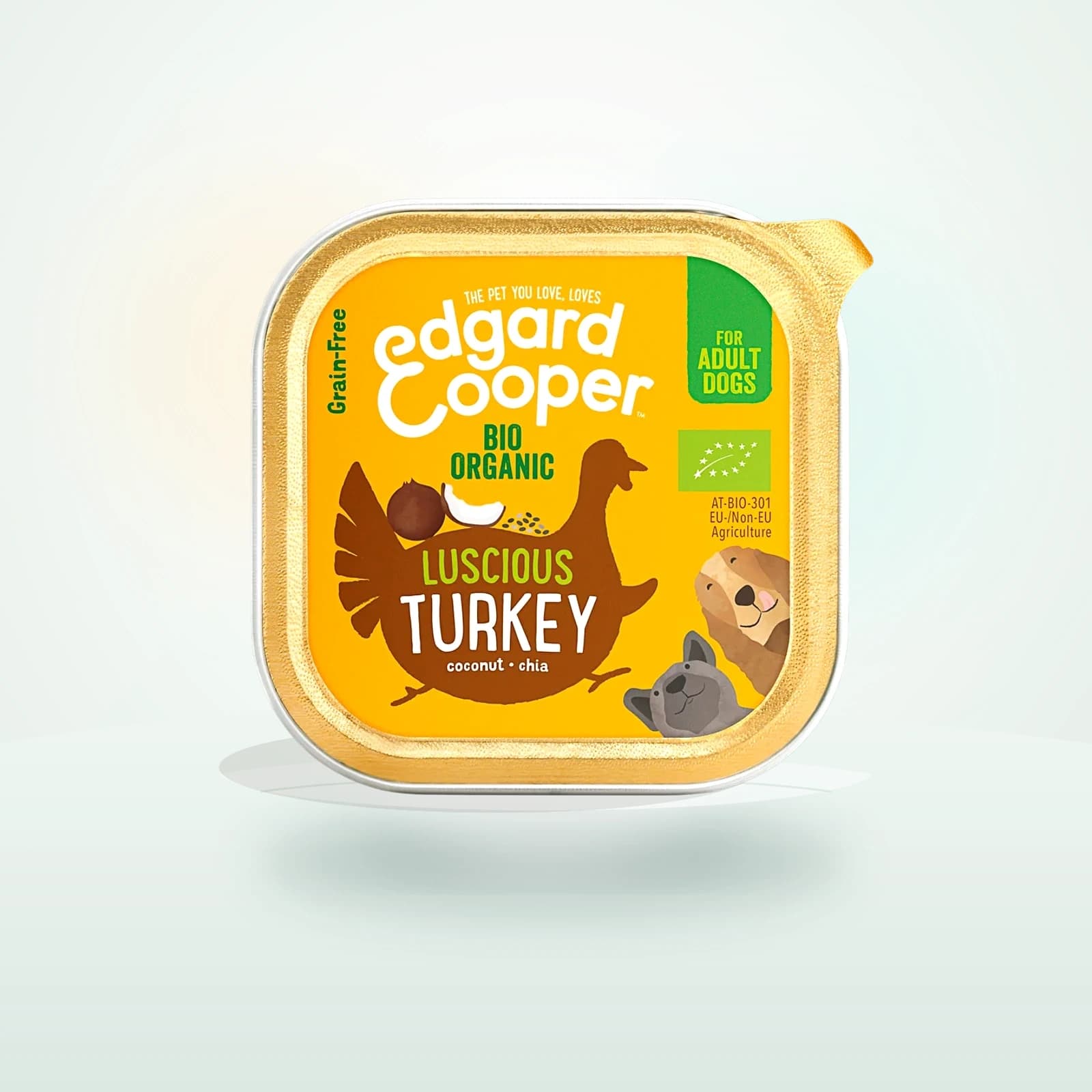 Edgard & Cooper Organic Turkey Grain-Free Dog Cup