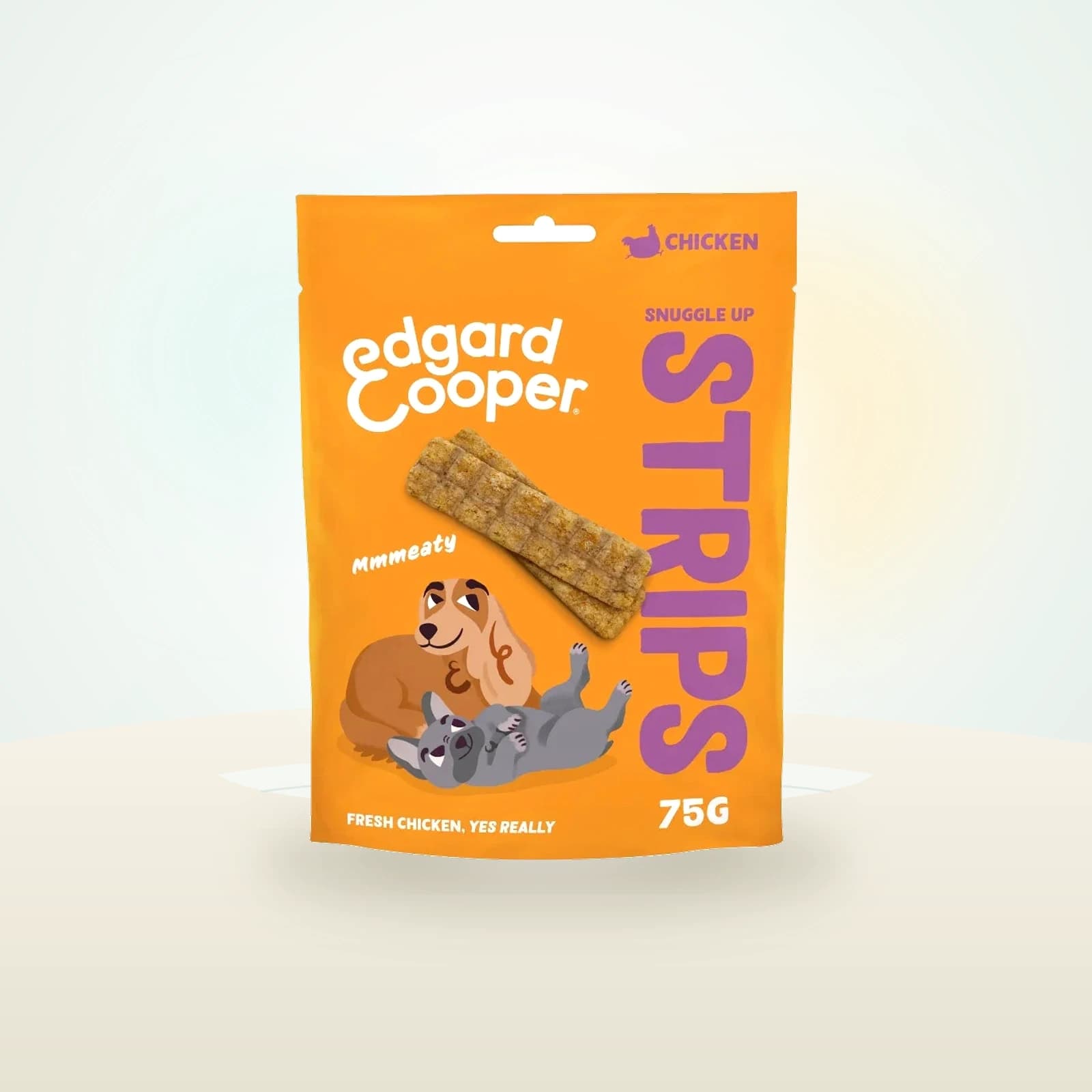 Edgard & Cooper Tiras de Pollo snack