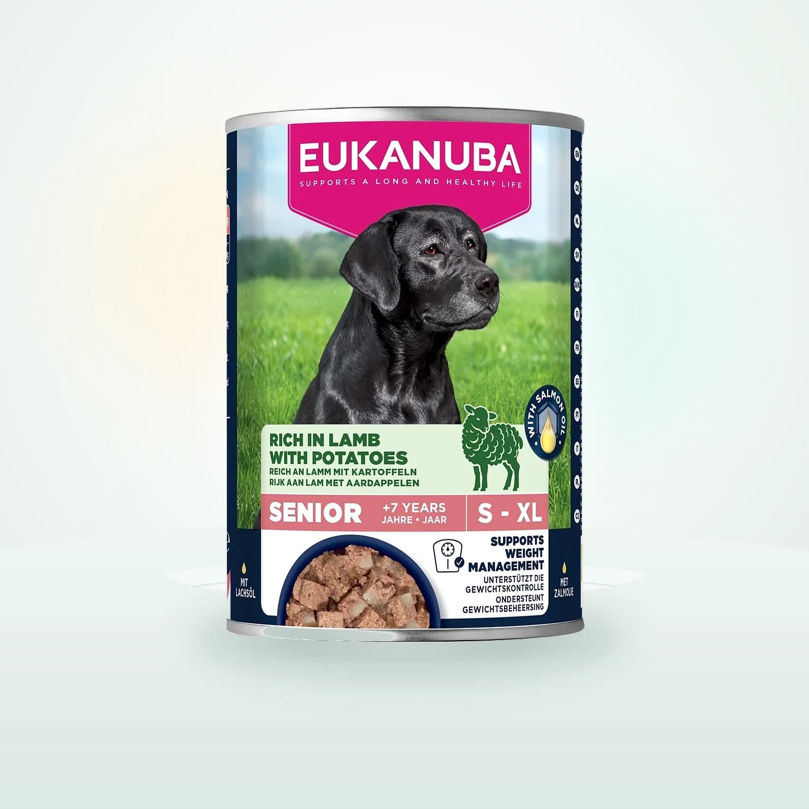 Eukanuba Dog Wet Senior Lammas & Peruna