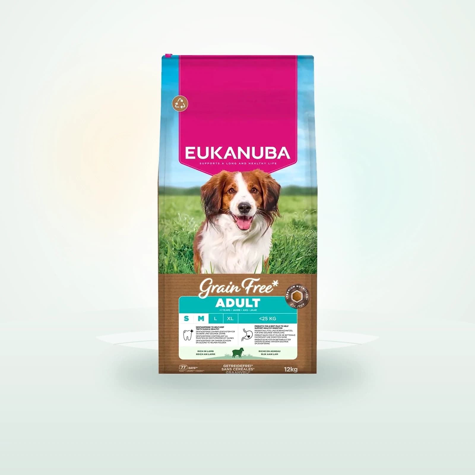 Eukanuba Grain Free Small/Medium Adult Dog Lamb Dry Food
