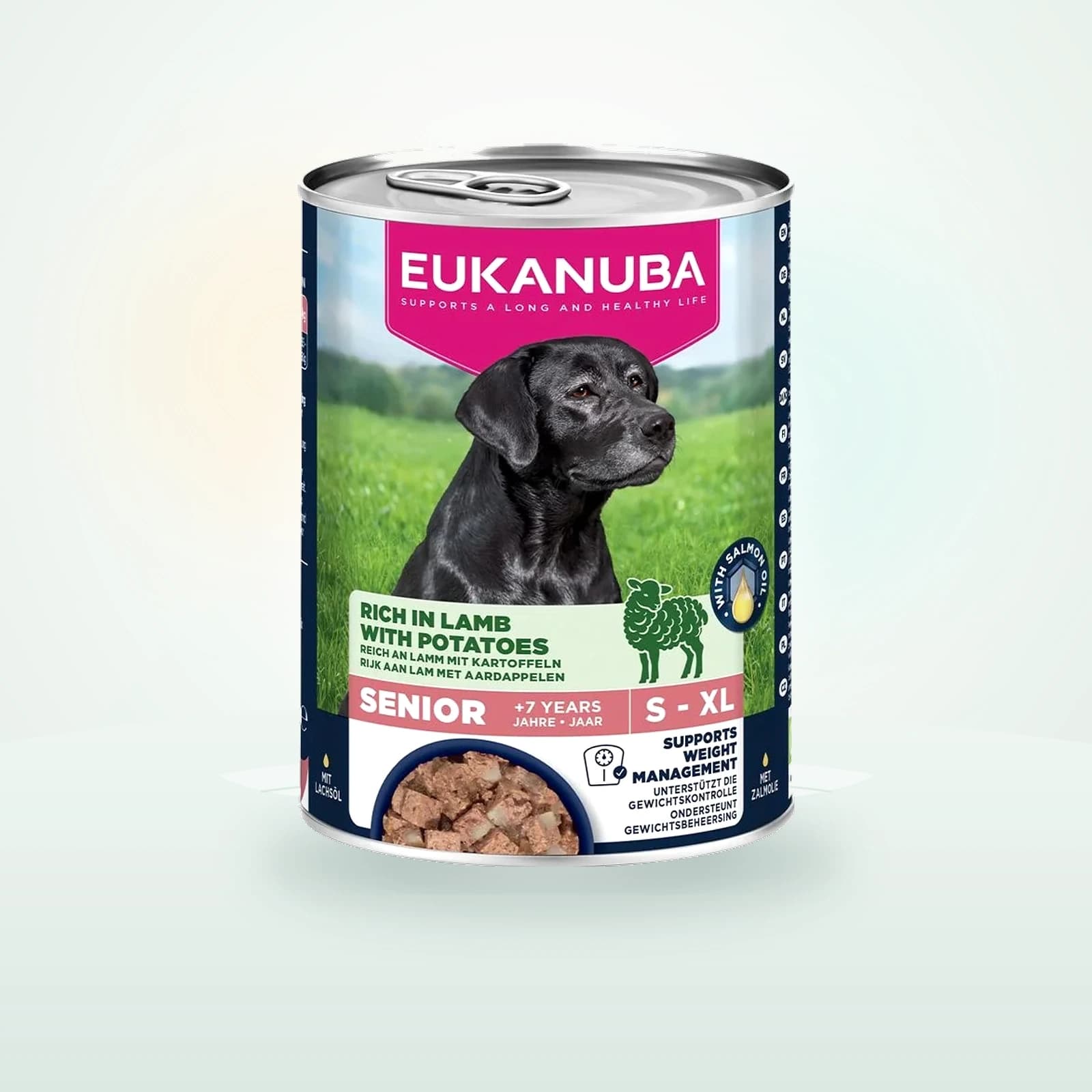 Eukanuba Senior, jagnięcina z ziemniakami