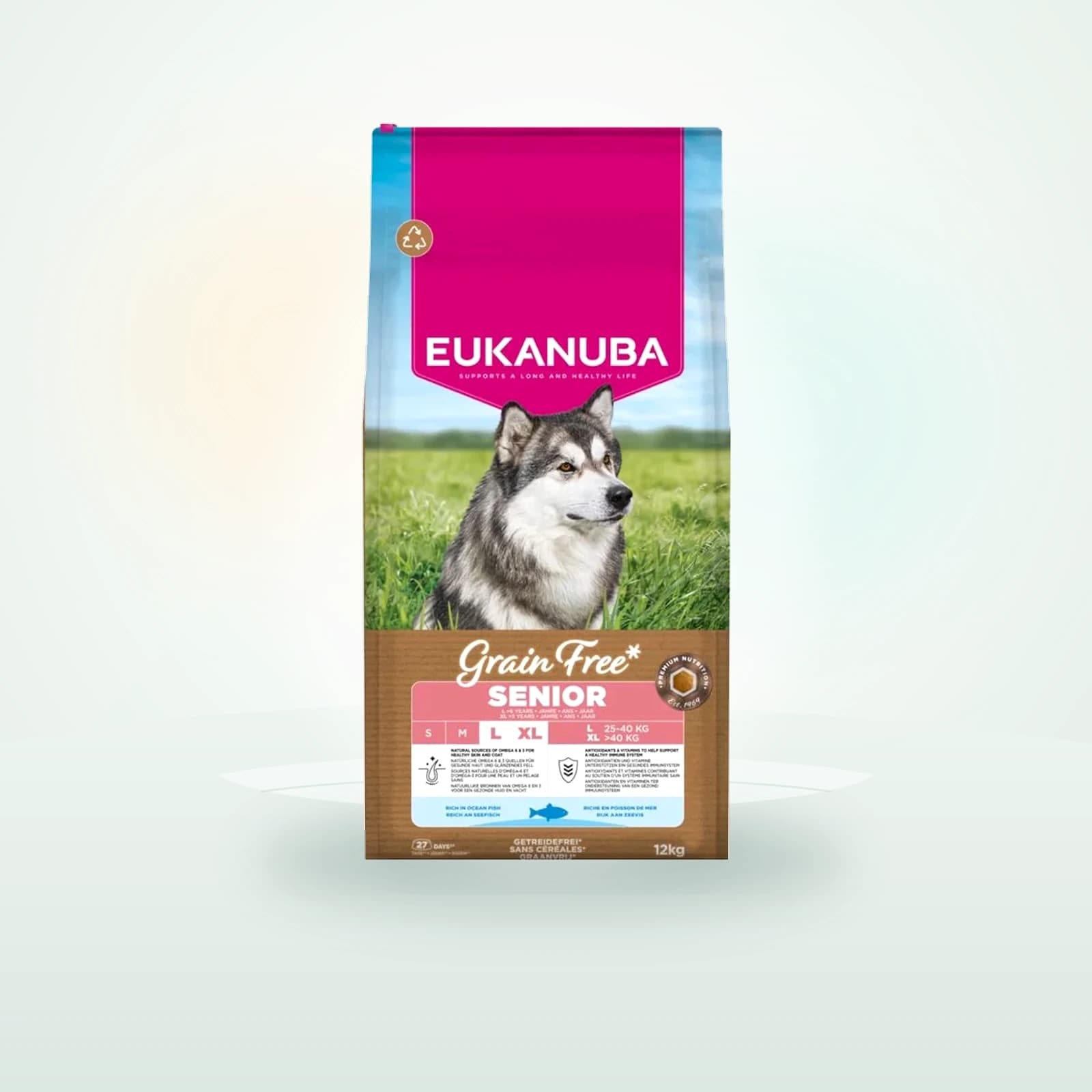 Eukanuba Senior Large Breed Grain Free Ocean Fish