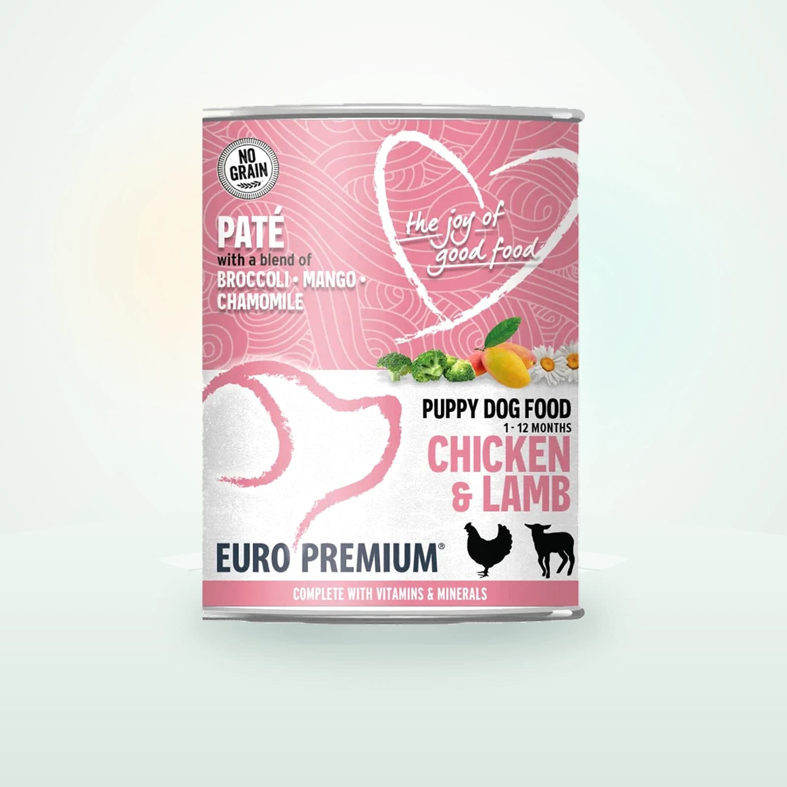 Euro Premium Puppy Paté - Kip en Lam