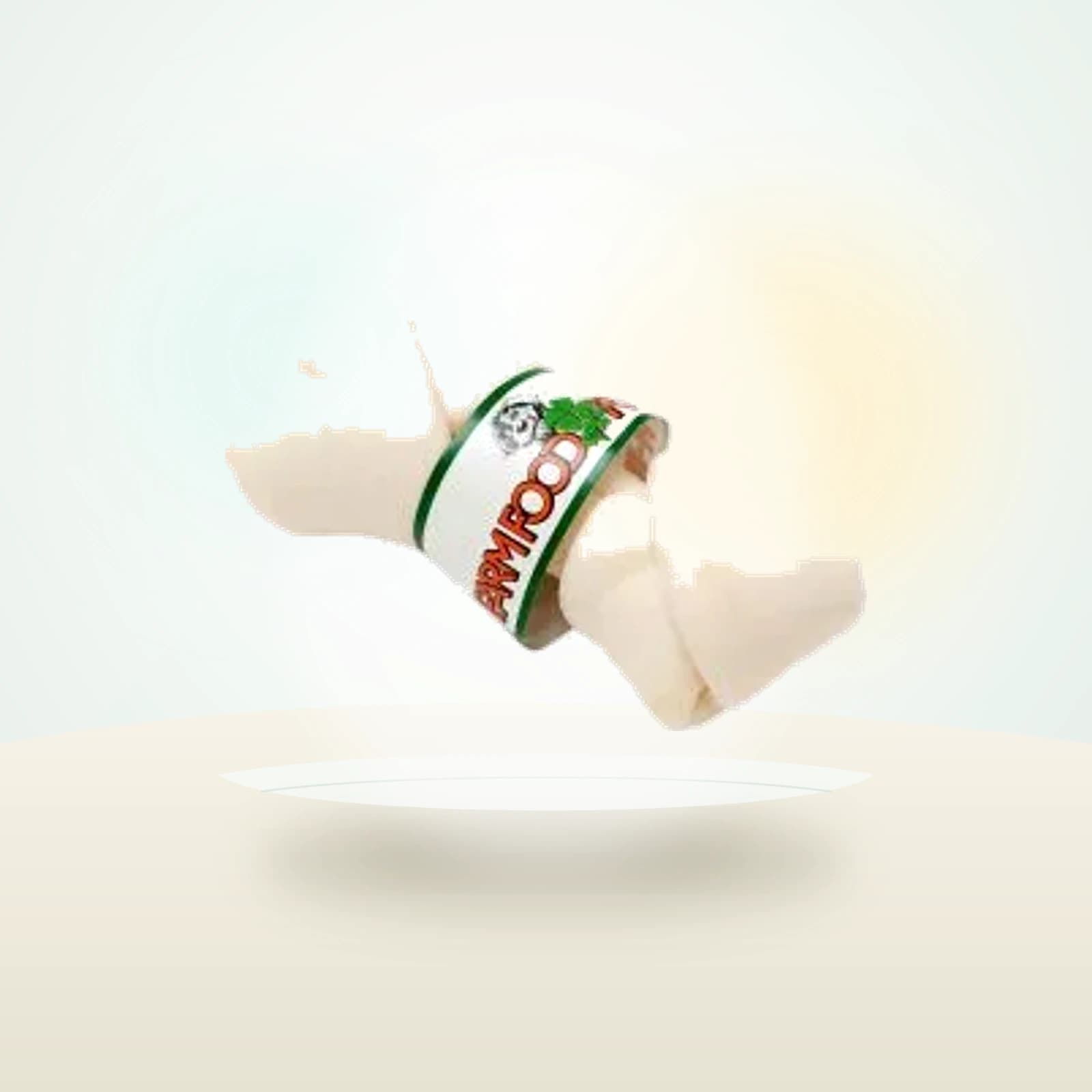 Farm Food Rawhide Dental Bone Rund