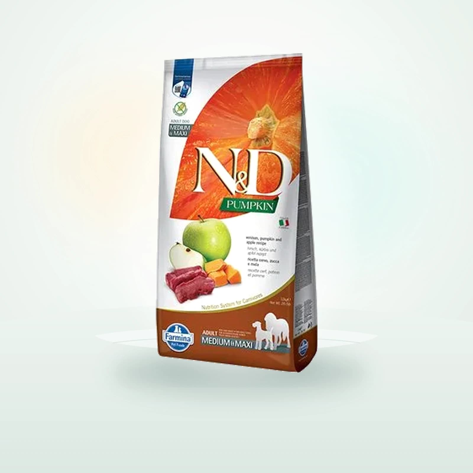 Farmina N&D Medium/Maxi Pumpkin, Venison & Apple