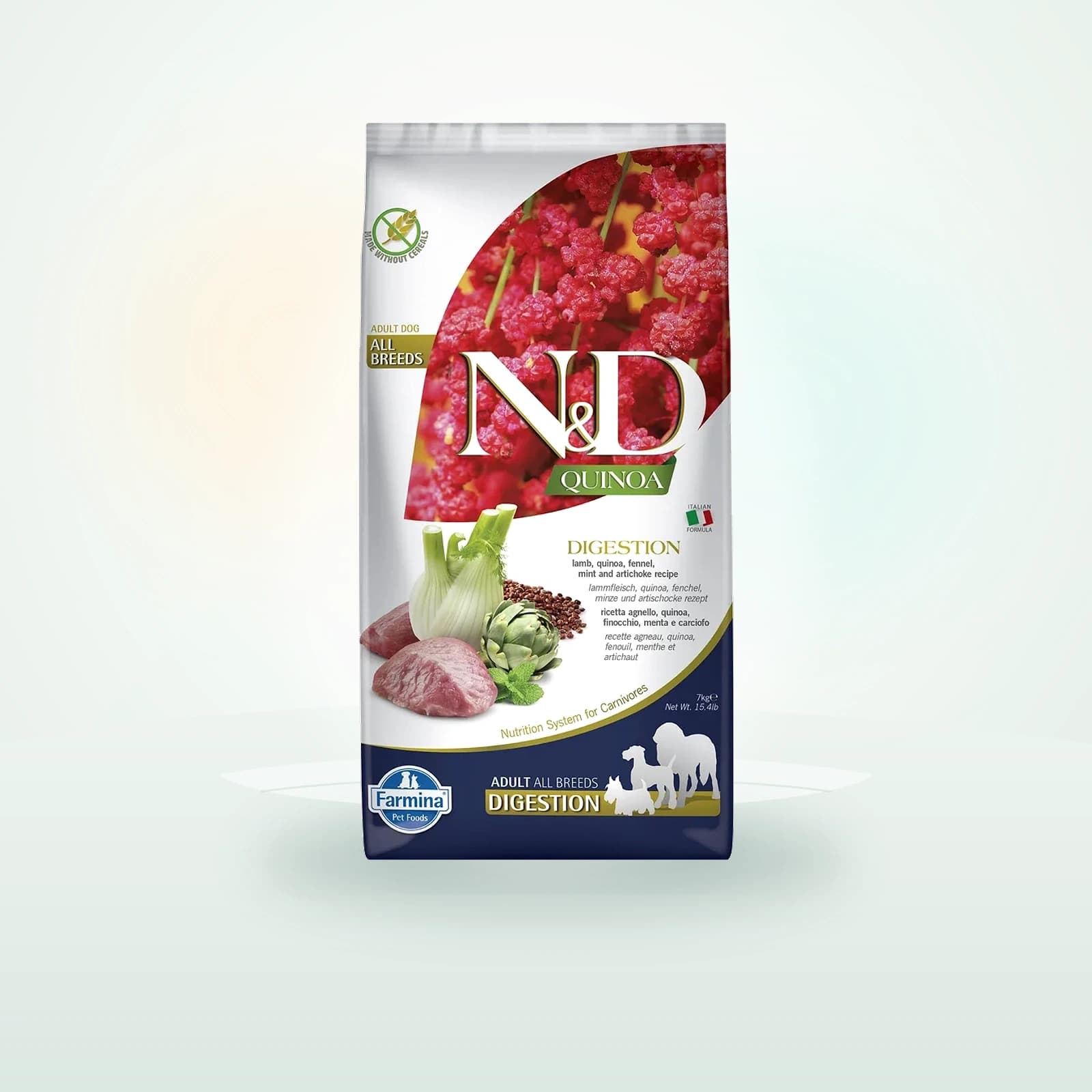 Farmina N&D Quinoa Digestion Adult Aliment