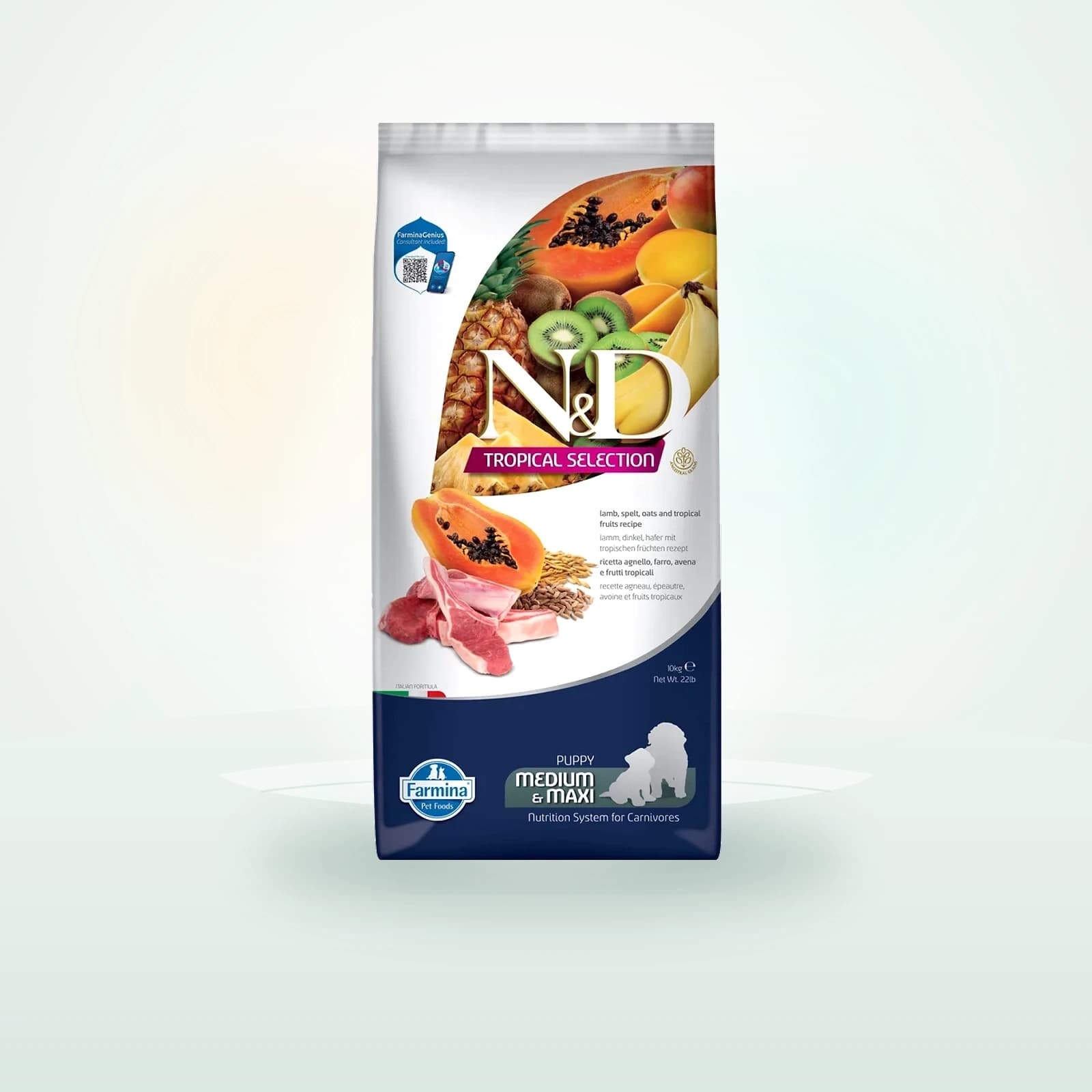 Farmina N&D Tropical Puppy Medium & Maxi - Lamb