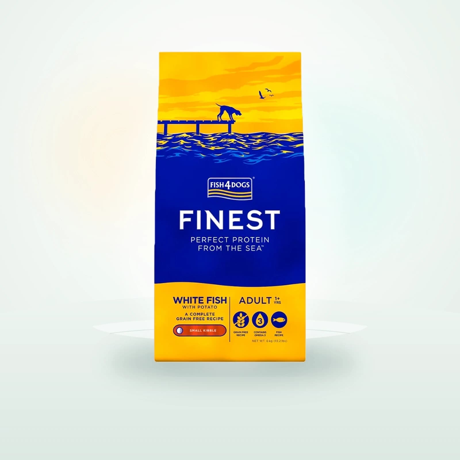 Fish4Dogs Finest Adult Complete - Whitefish Large Kibble