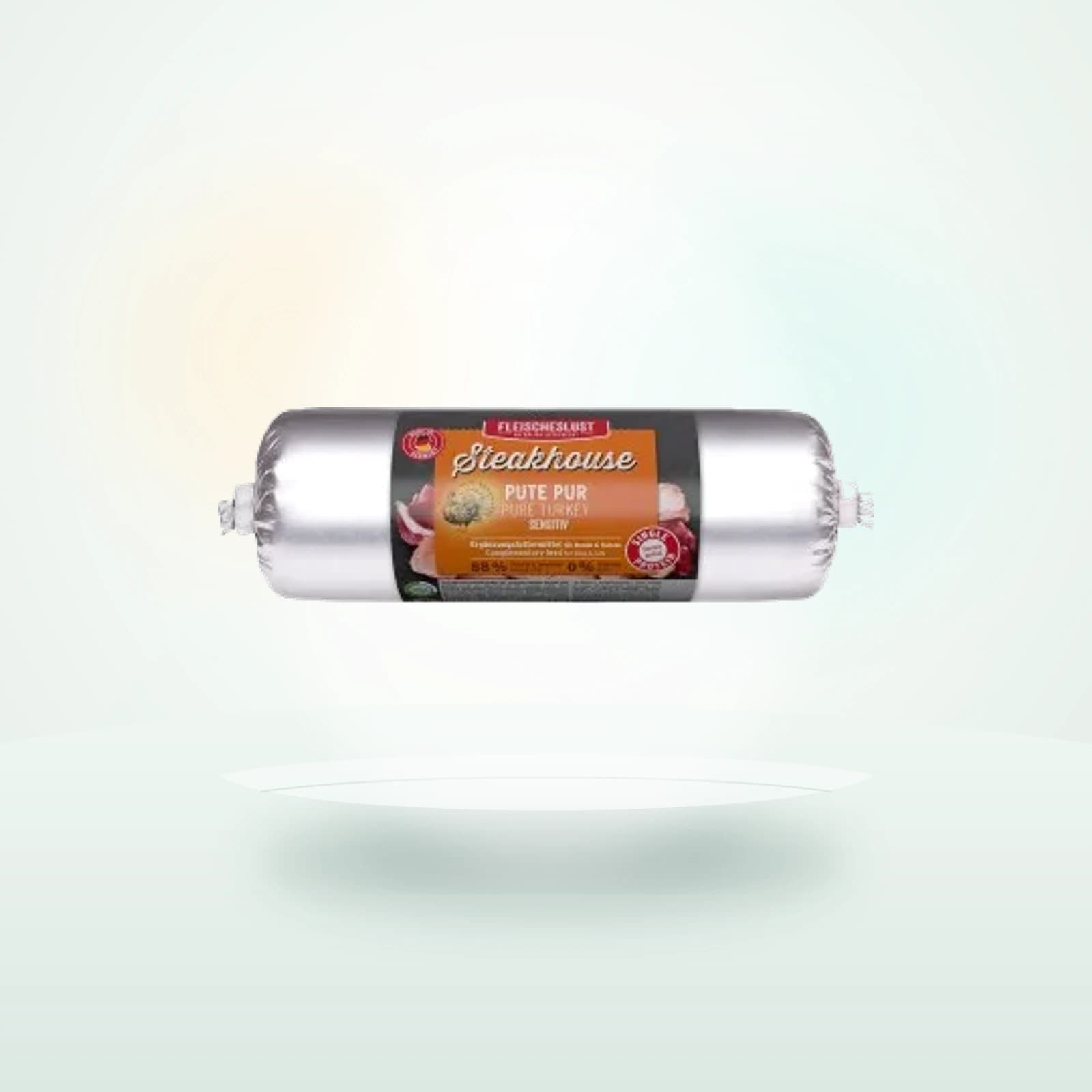 Fleischeslust Sensitiv Nassfutter Wurst Pute pur