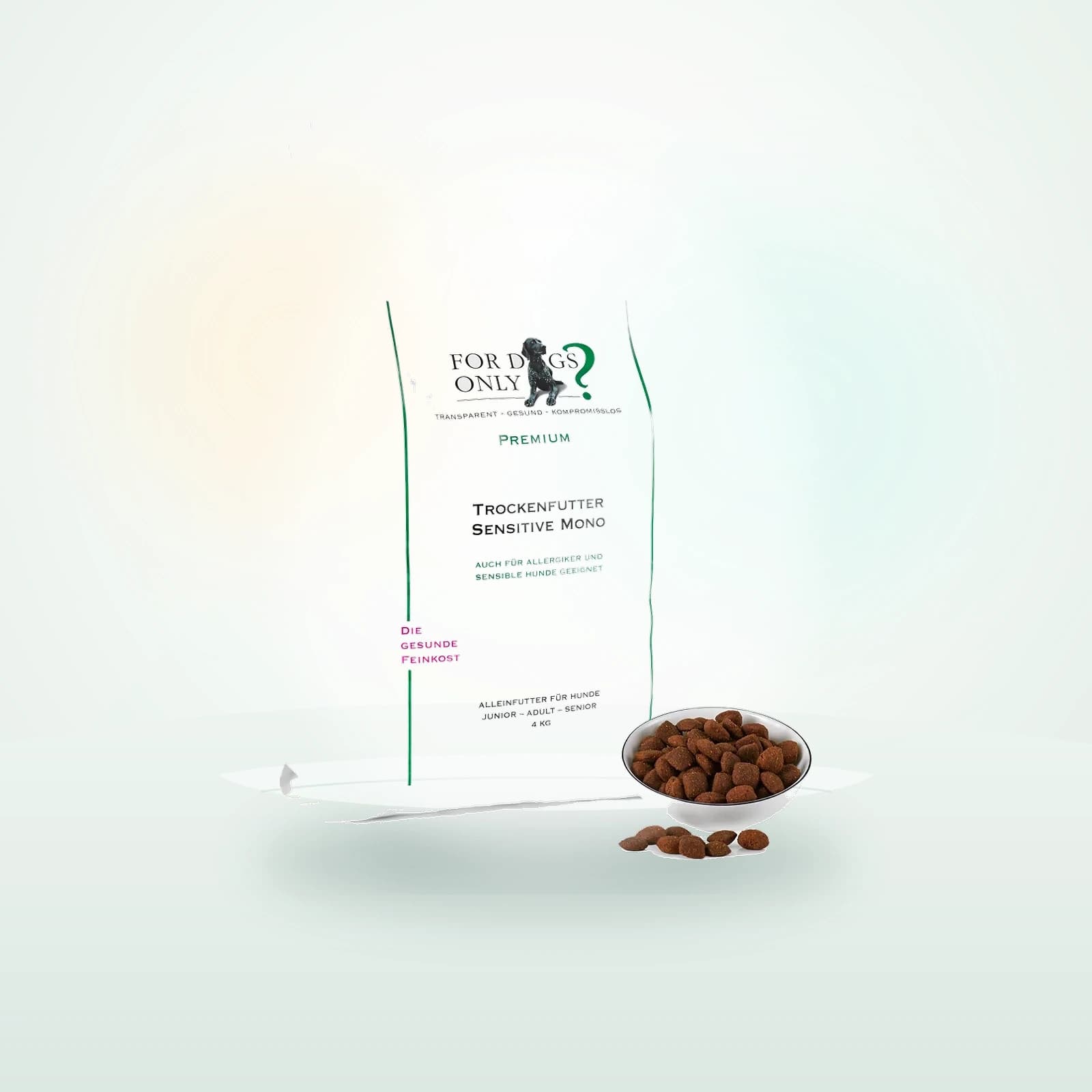 For Dogs Only Premium Trockenfutter Sensitive Mono