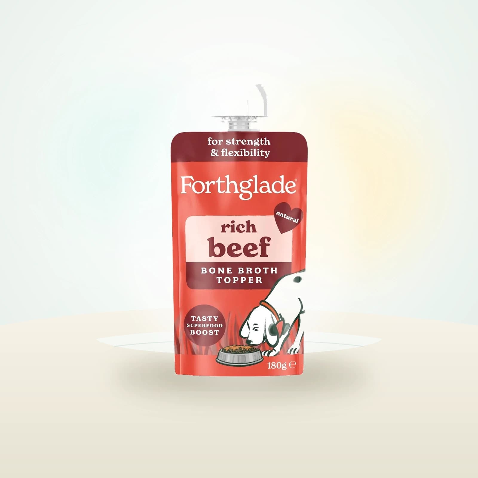 Forthglade Rich Beef Bone Broth Topper