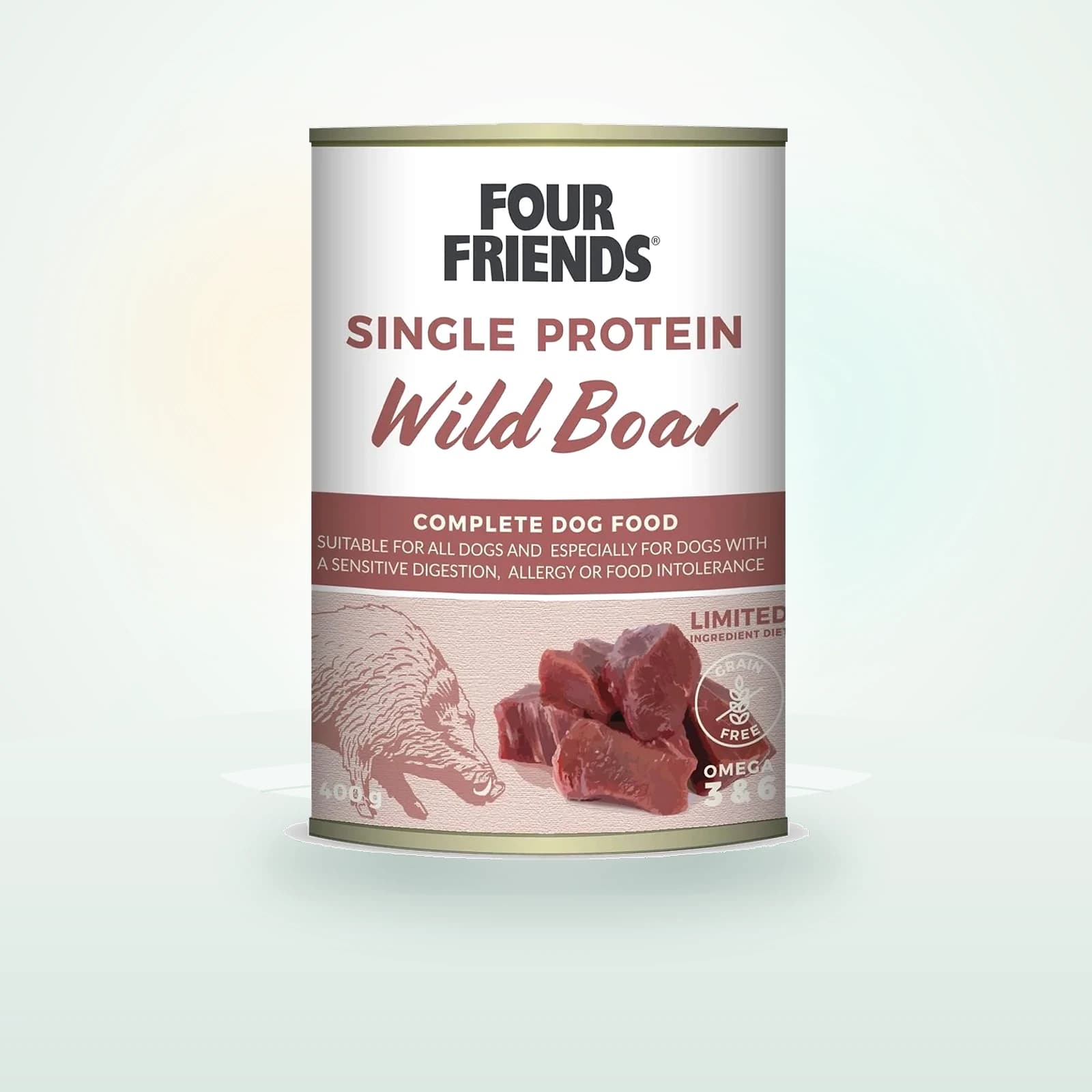 Four Friends Dog Single Protein Wild Boar