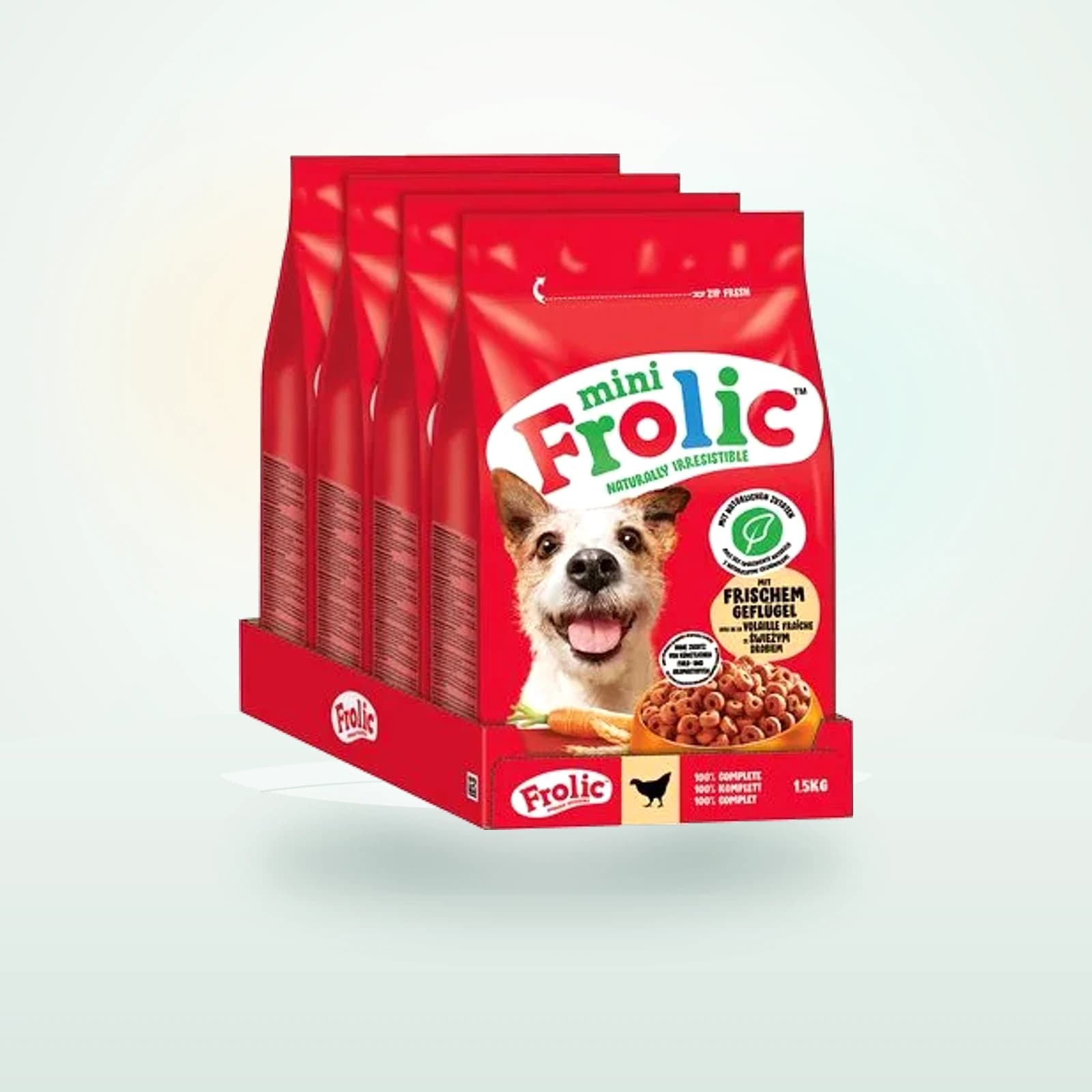 Frolic Sucha Karma Pies Frolic Mini, drób