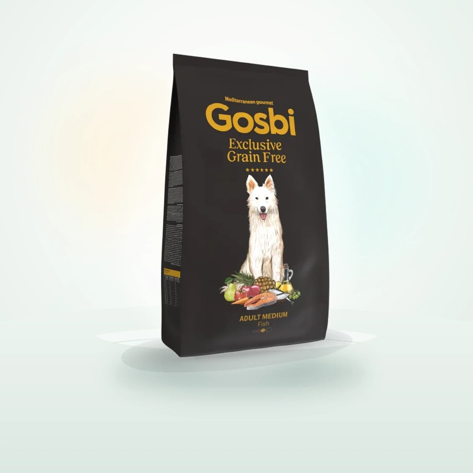 Gosbi Exclusive Grain Free Dog Adult Medium Fish