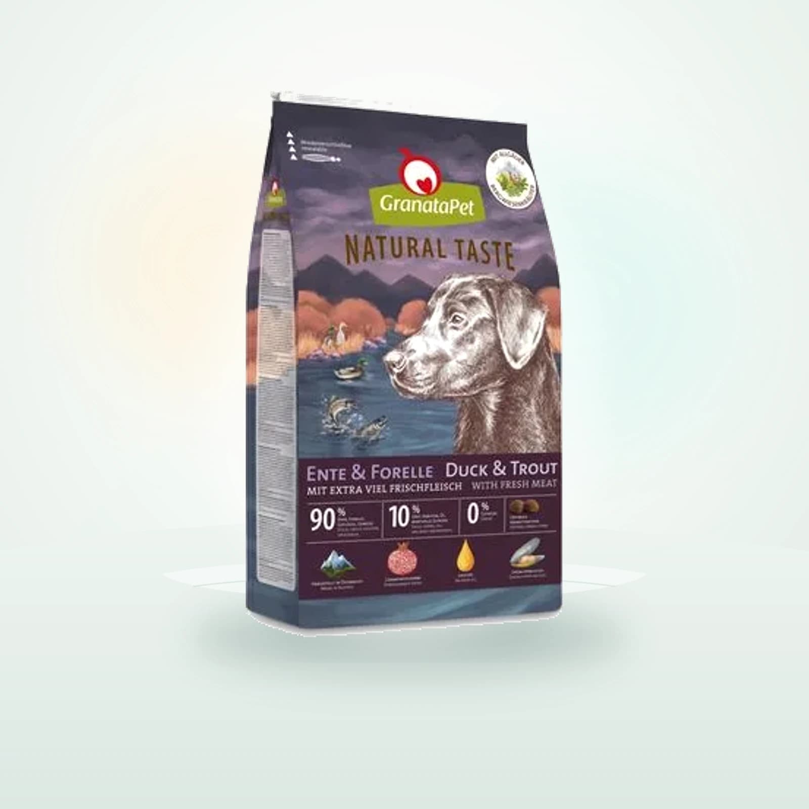 GranataPet Natural Taste pato y trucha