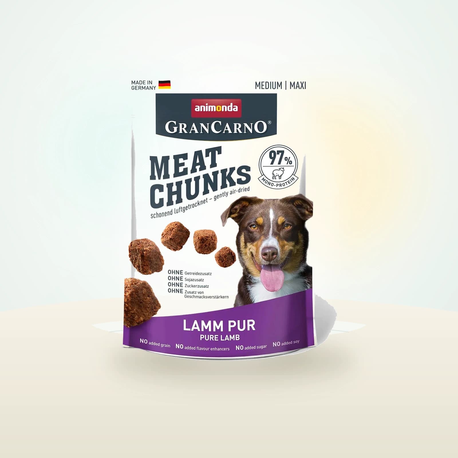 GranCarno Adult Meat Chunks Lamm pur