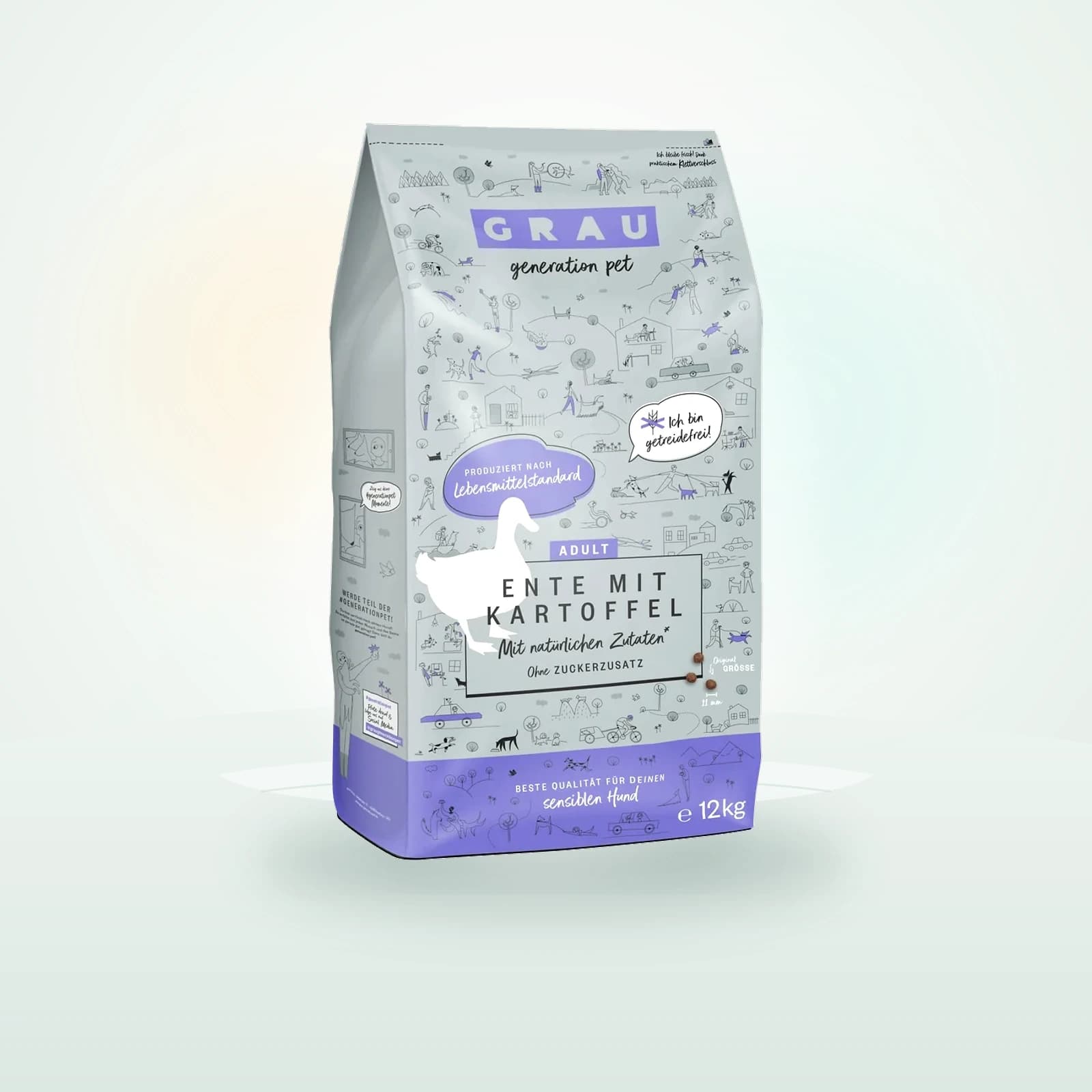 Grau Grain-Free Dog Food Duck with Potato