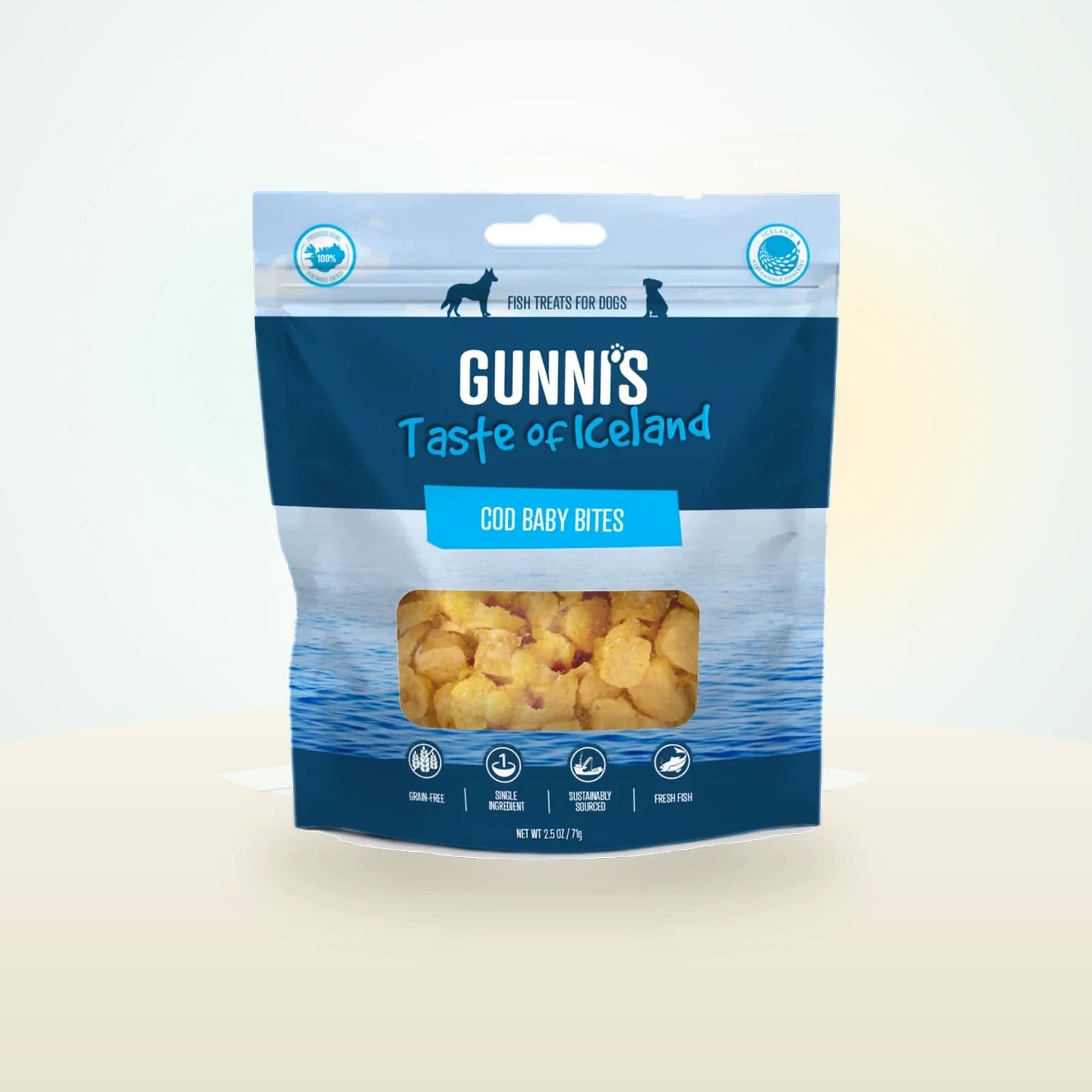 Gunni's Cod Baby Bites Dog Treats