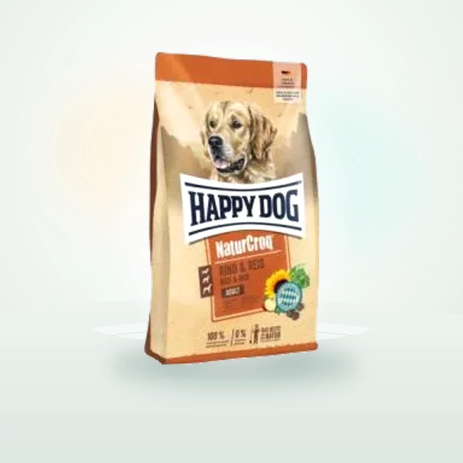 Happy Dog Naturcroq Croquettes avec Boeuf et riz