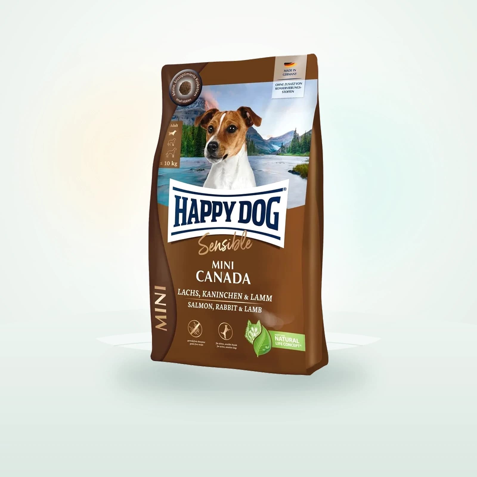 Happy Dog Sensible Mini Canada Lachs, Kaninchen & Lamm