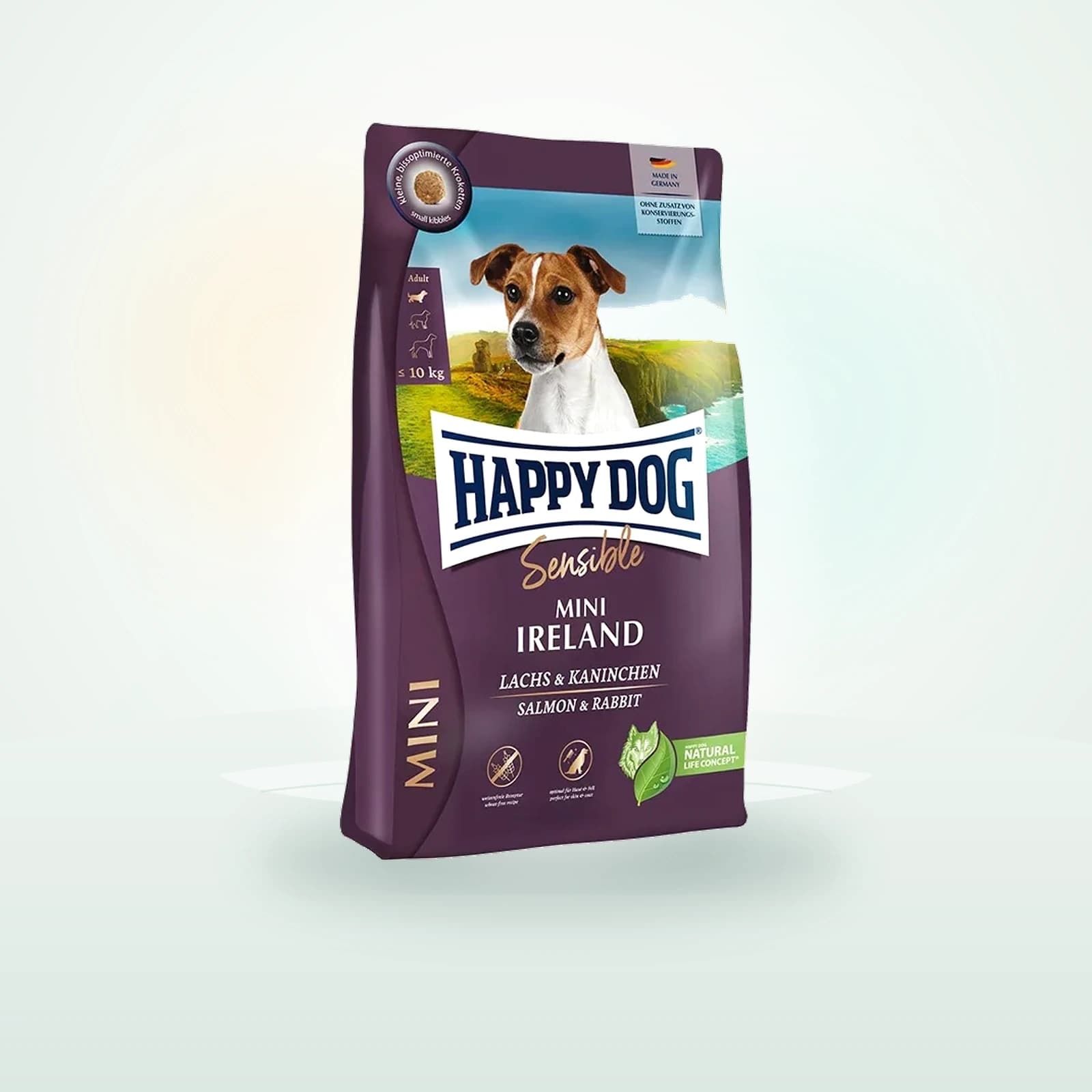 Happy Dog Sensible Trockenfutter Hund Adult, Mini
