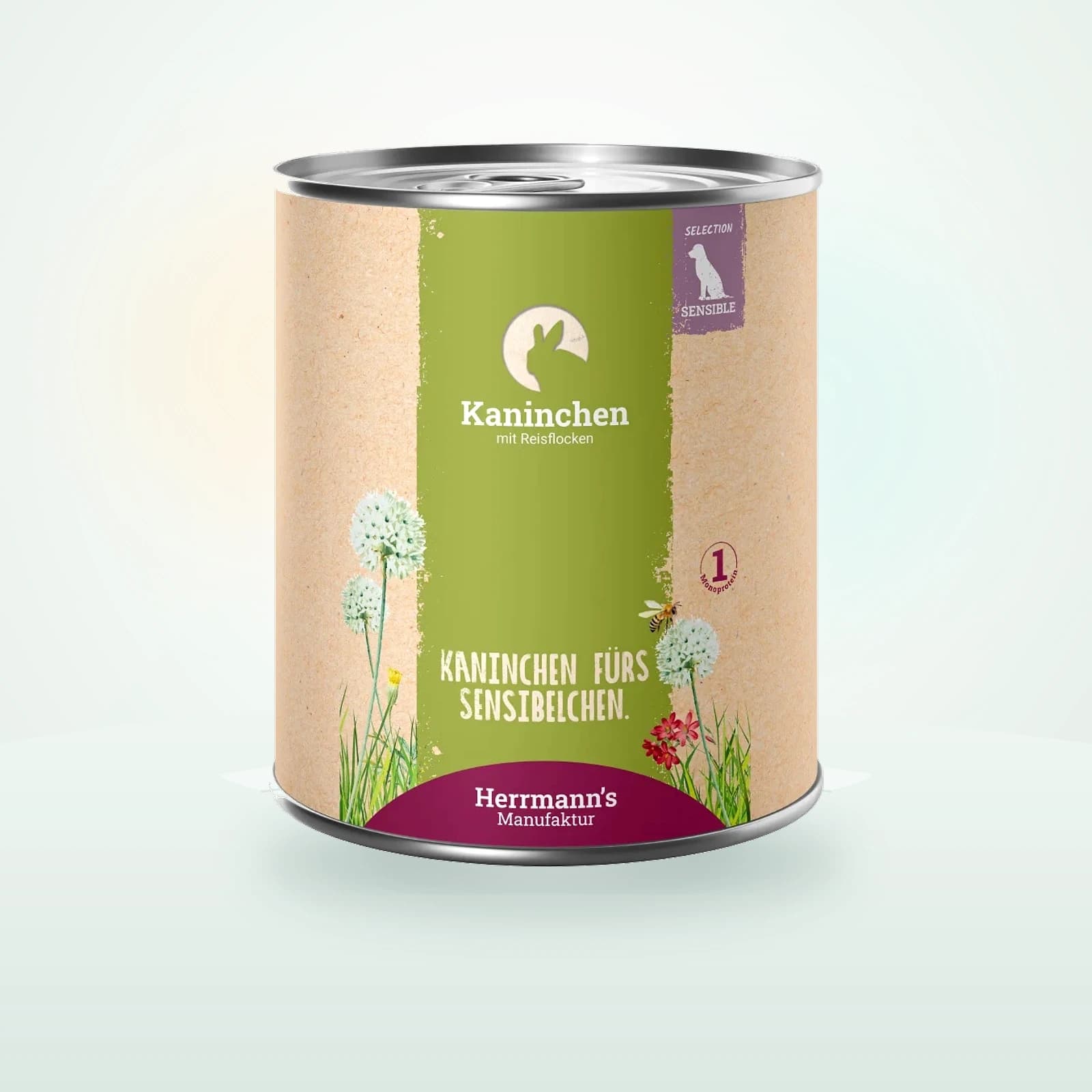 Herrmann's Selection Sensible Kaninchen mit Reisflocken