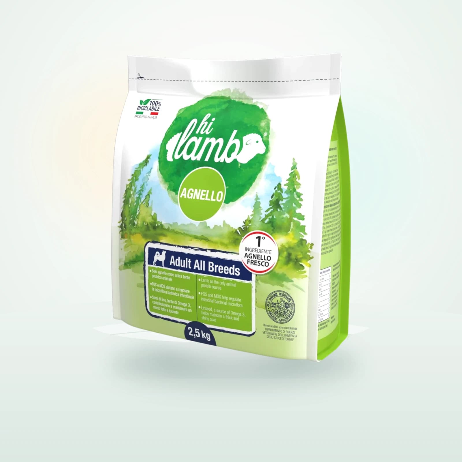 Hi Pet Food Hi Lamb Dog Adult All Breeds Agnello Fresco