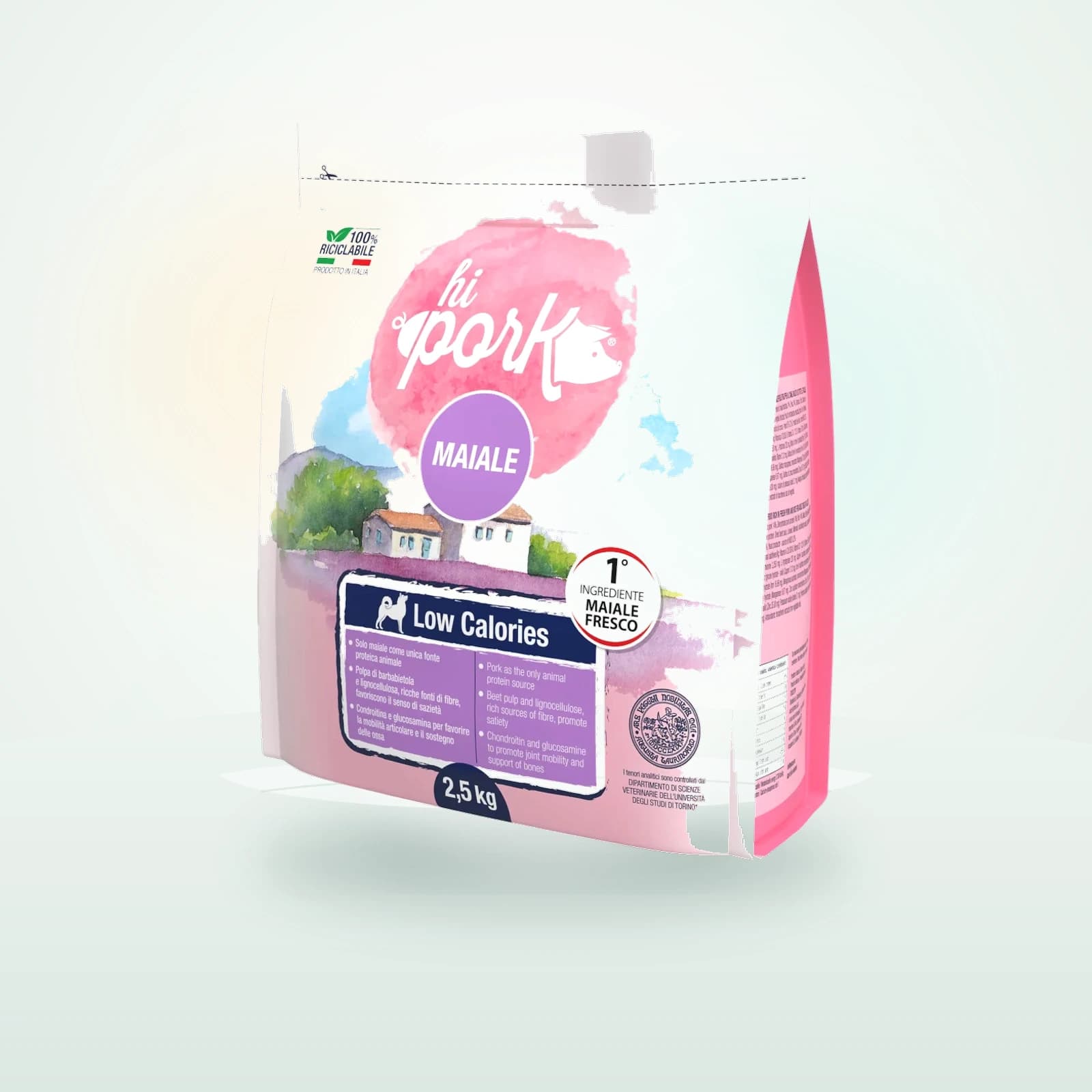 Hi Pet Food Hi Pork Adult Low Calories Maiale Fresco