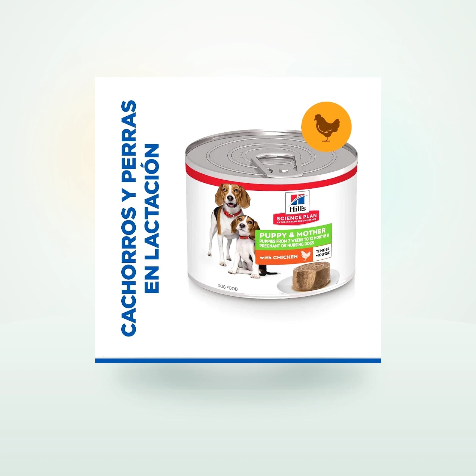 Hill's Science Plan PuppyyMother Mousse de Pollo lata