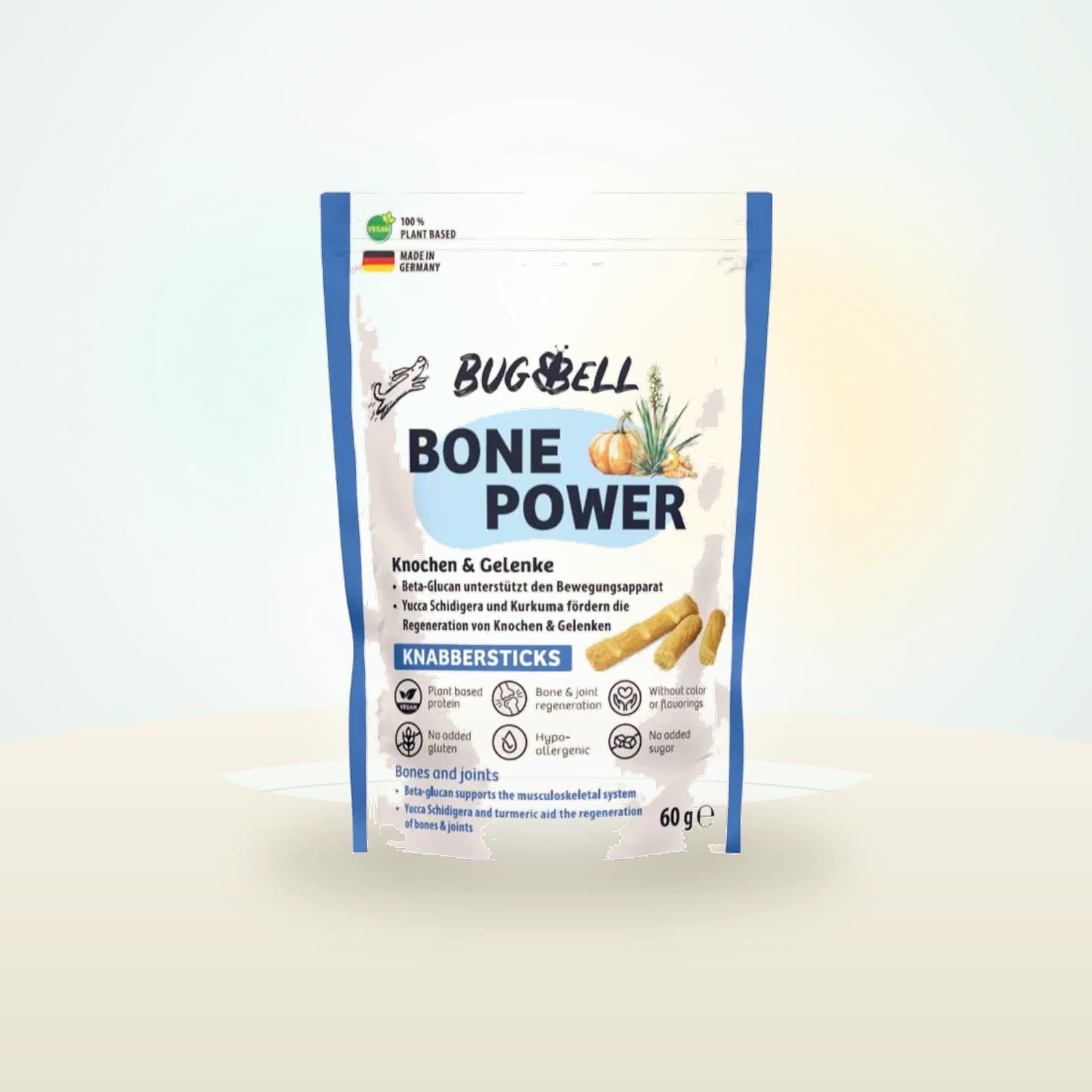 Hundgodis Tuggben BugBell knapersticks Bone Power