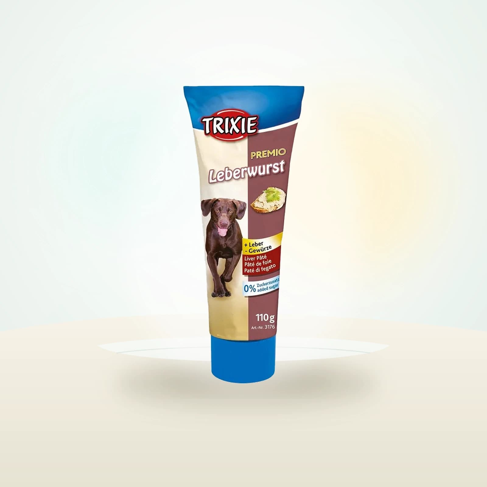 Hundgodis Tuggben Trixie Premio leverpastej i tub