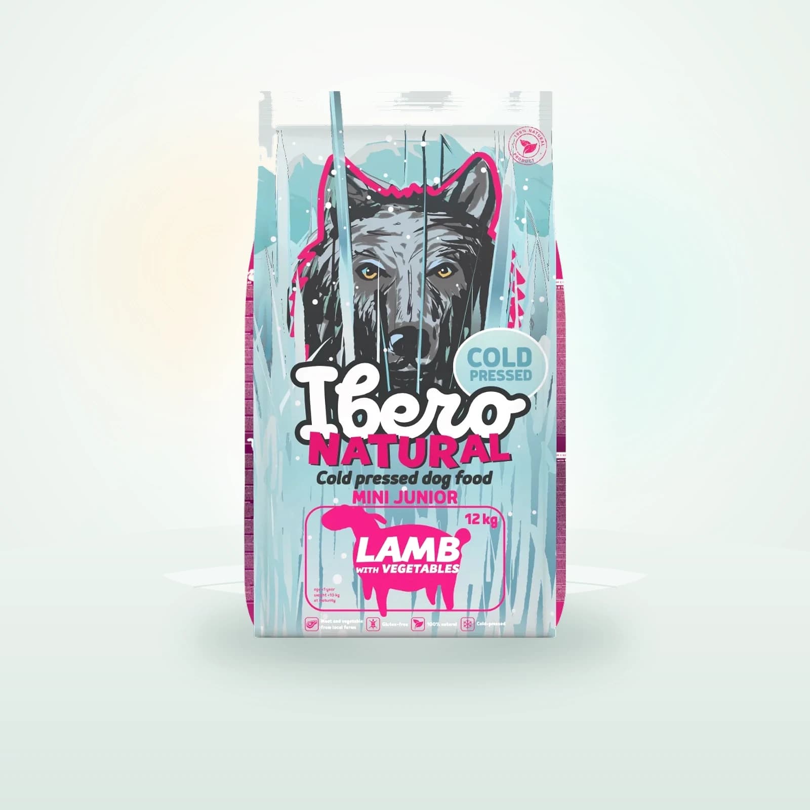 Ibero COLD PRESSED Ibero Cold Press Dog Mini Junior Lamb