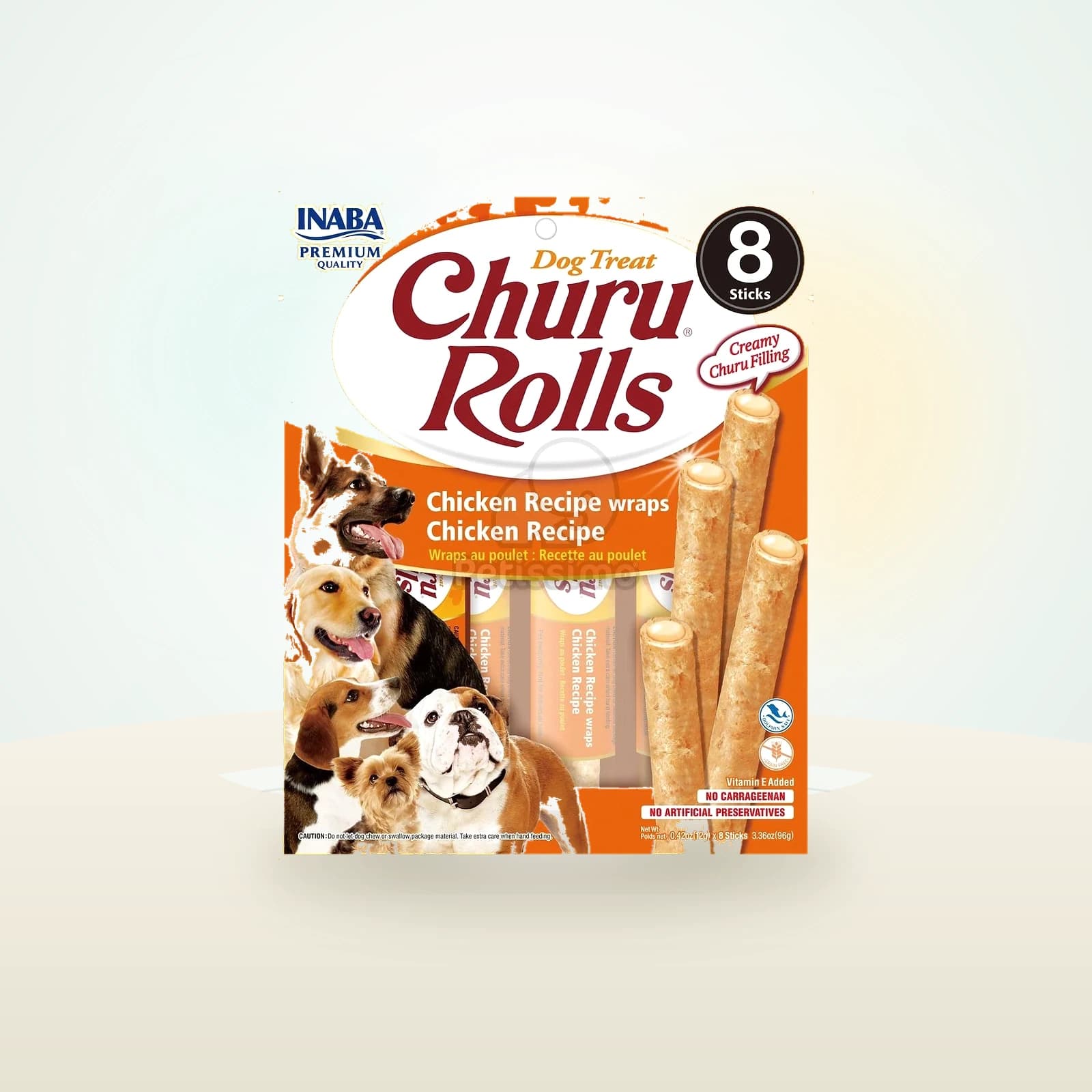 Inaba Dog Churu Rolls - csirke