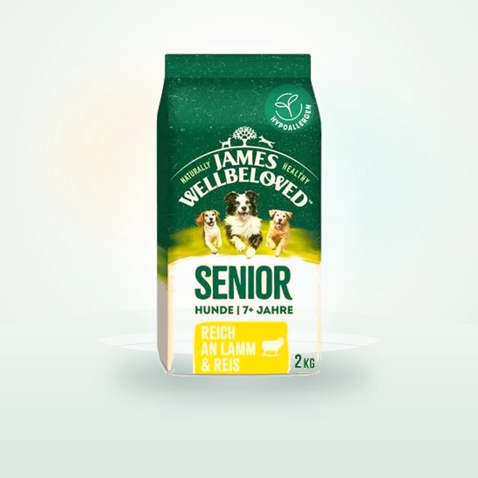 James Wellbeloved Senior Hypoallergenic agneau, riz