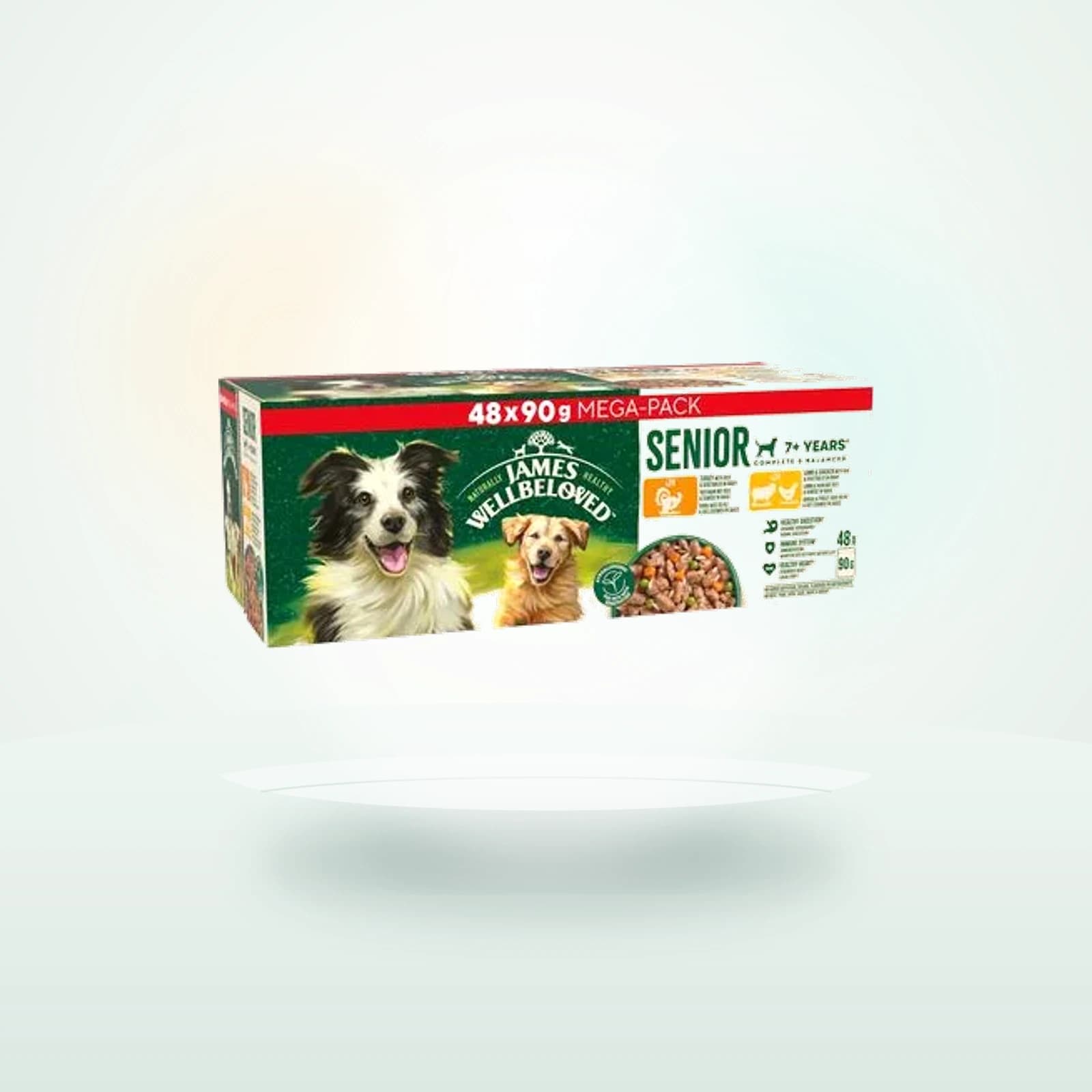James Wellbeloved Senior Hypoallergenic Pouches